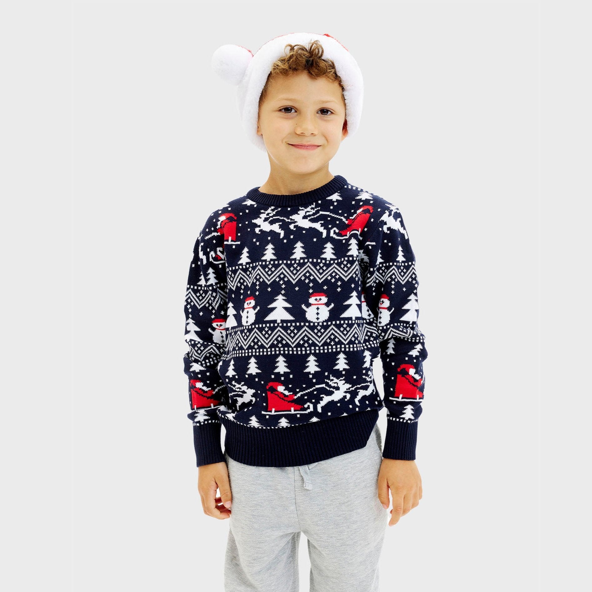 Den Stilede Julesweater - Børn.