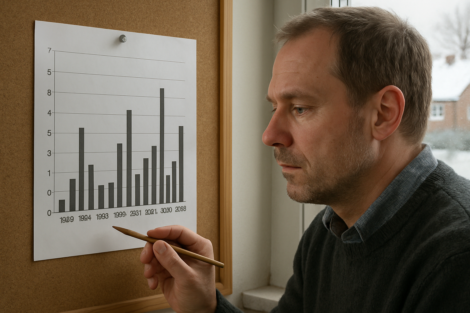 hvornår var der sidst hvid jul - Illustration