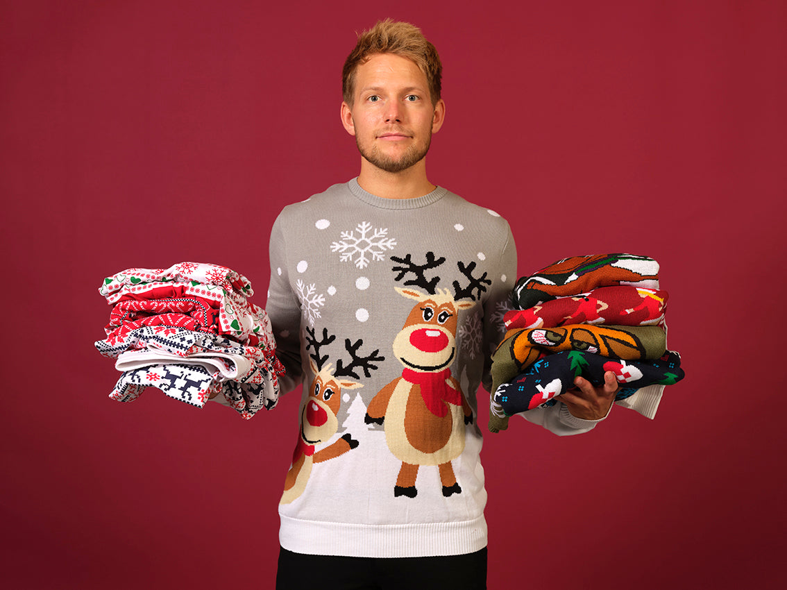 Julesweatshirts til alle