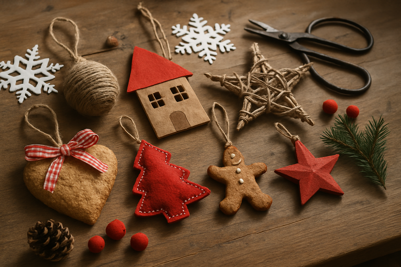 julepynt ideer - Illustration