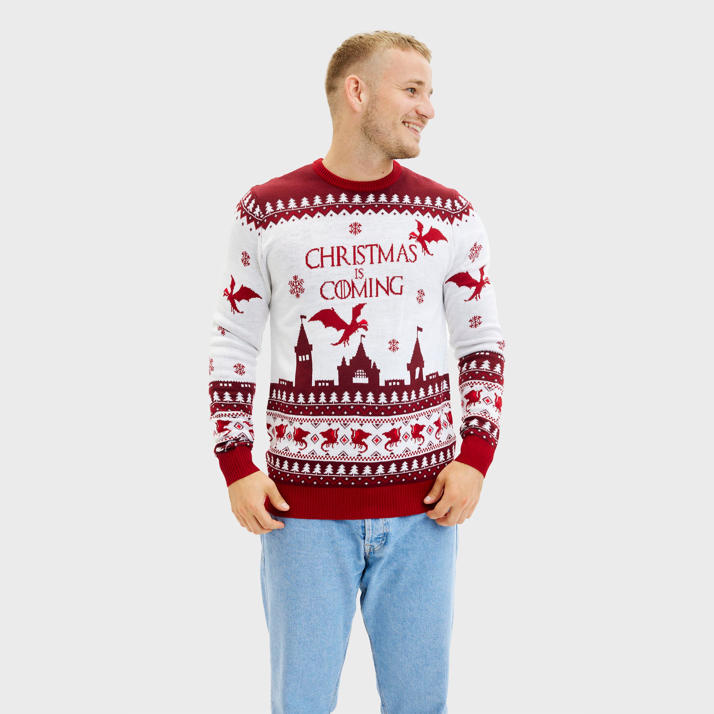 The Christmas Is Coming julesweater - Herre