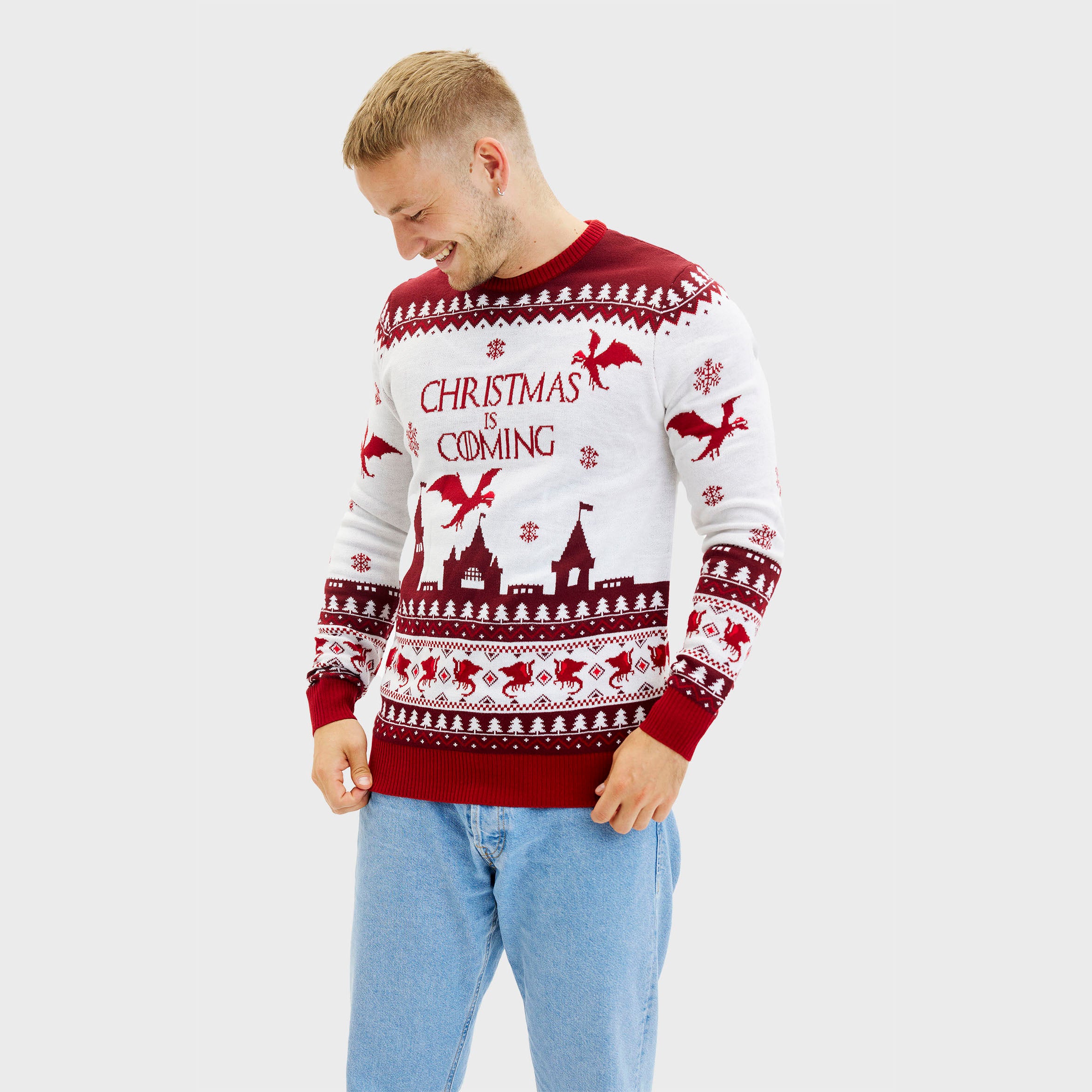 The Christmas Is Coming julesweater - Herre