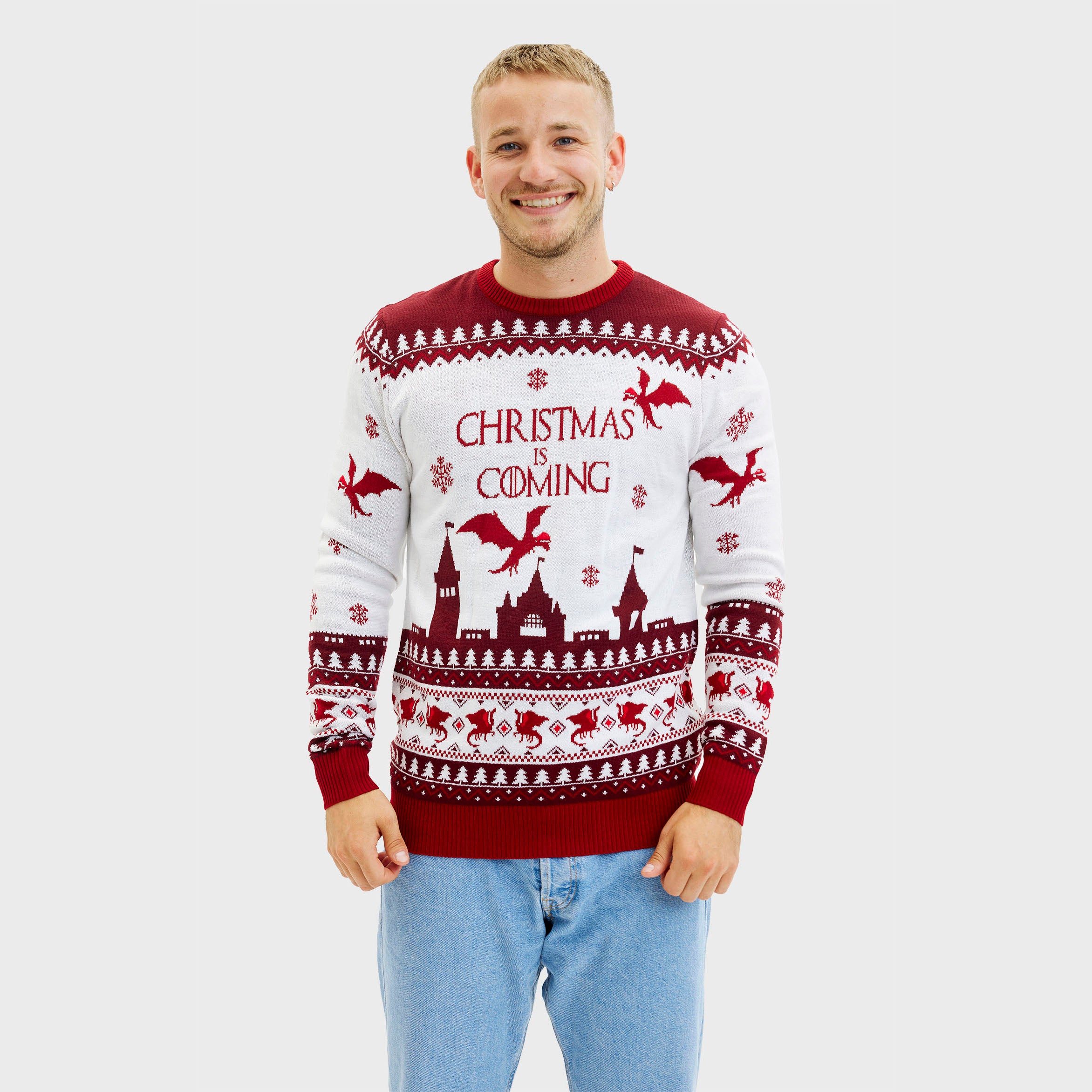 The Christmas Is Coming julesweater - Herre