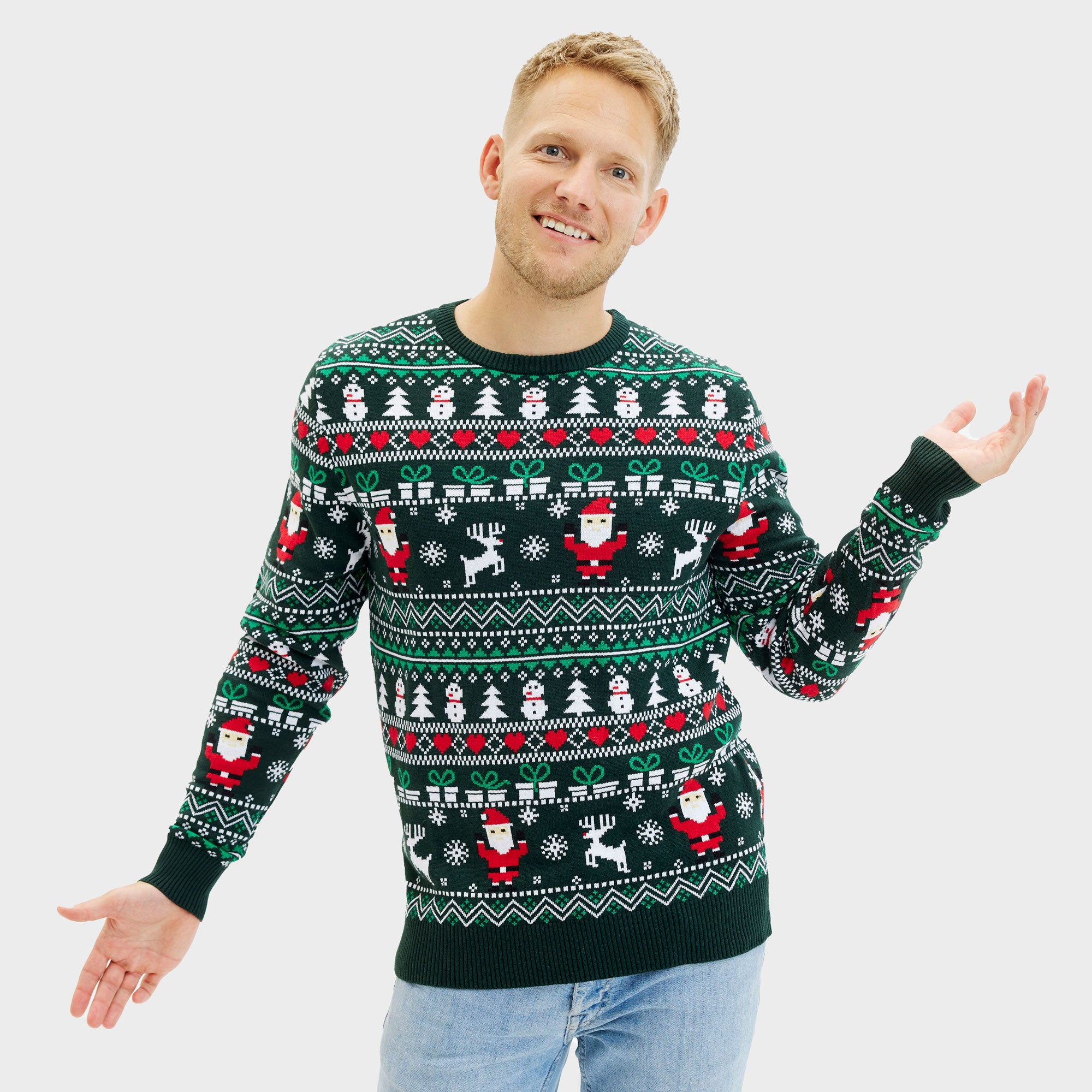 Den Fine Julesweater - Herre.