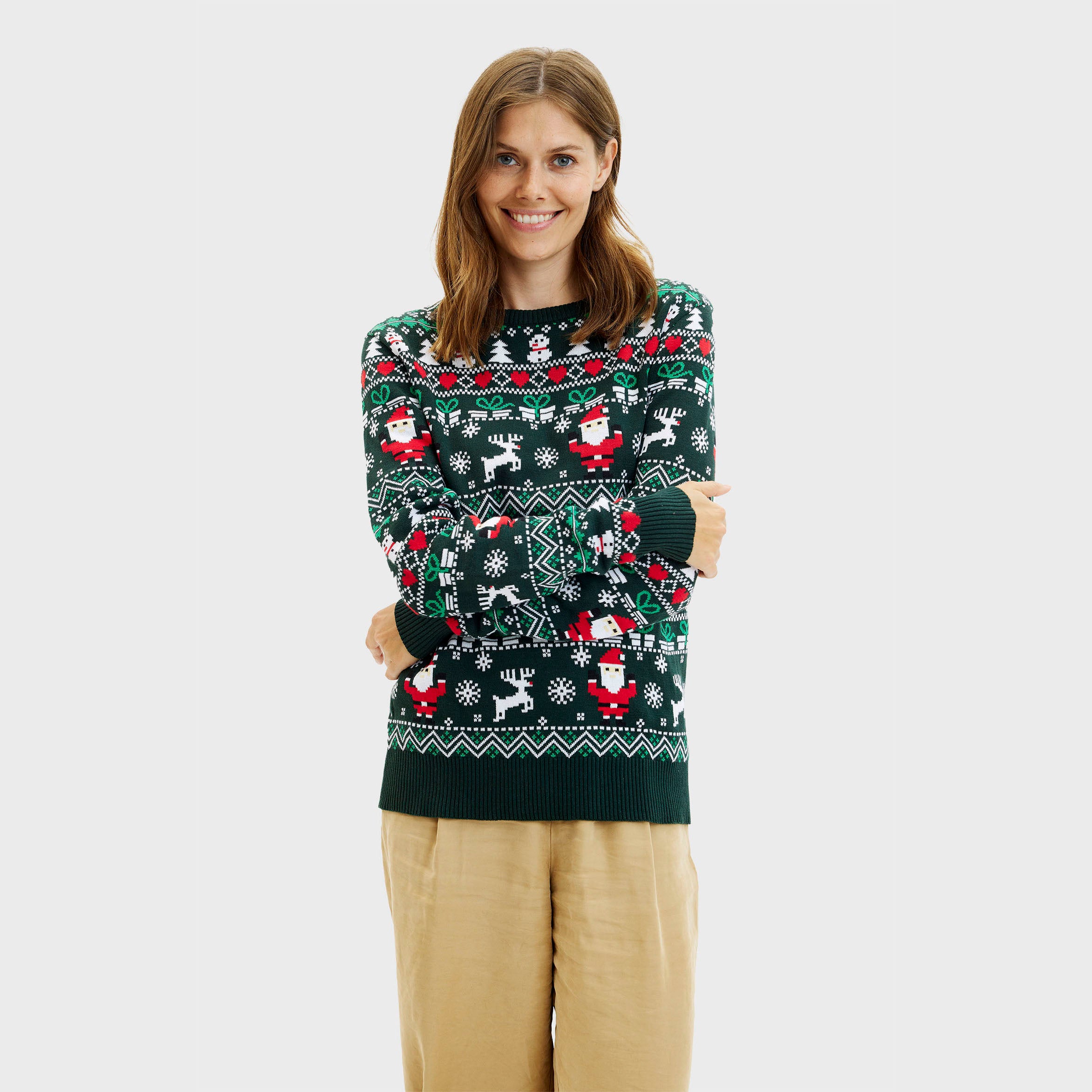 Den Fine Julesweater - Dame.