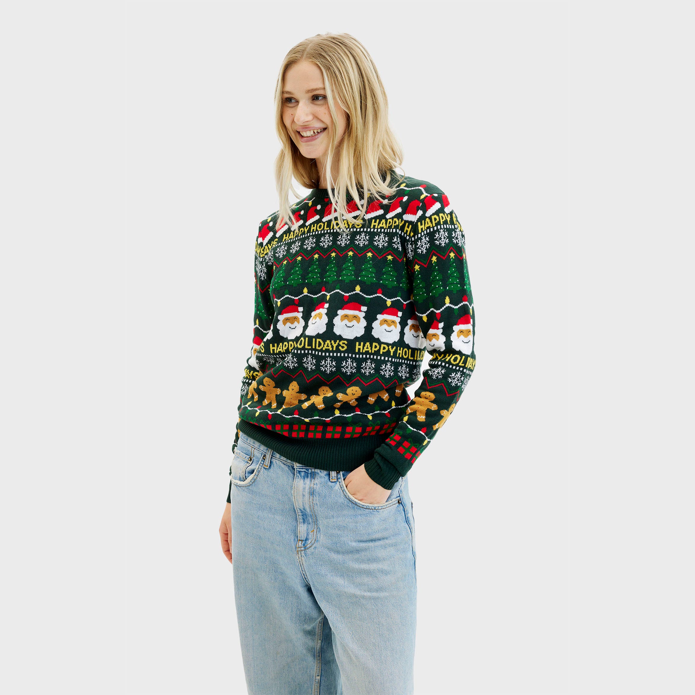 Christmas Sweater with a Vibe - Dame
