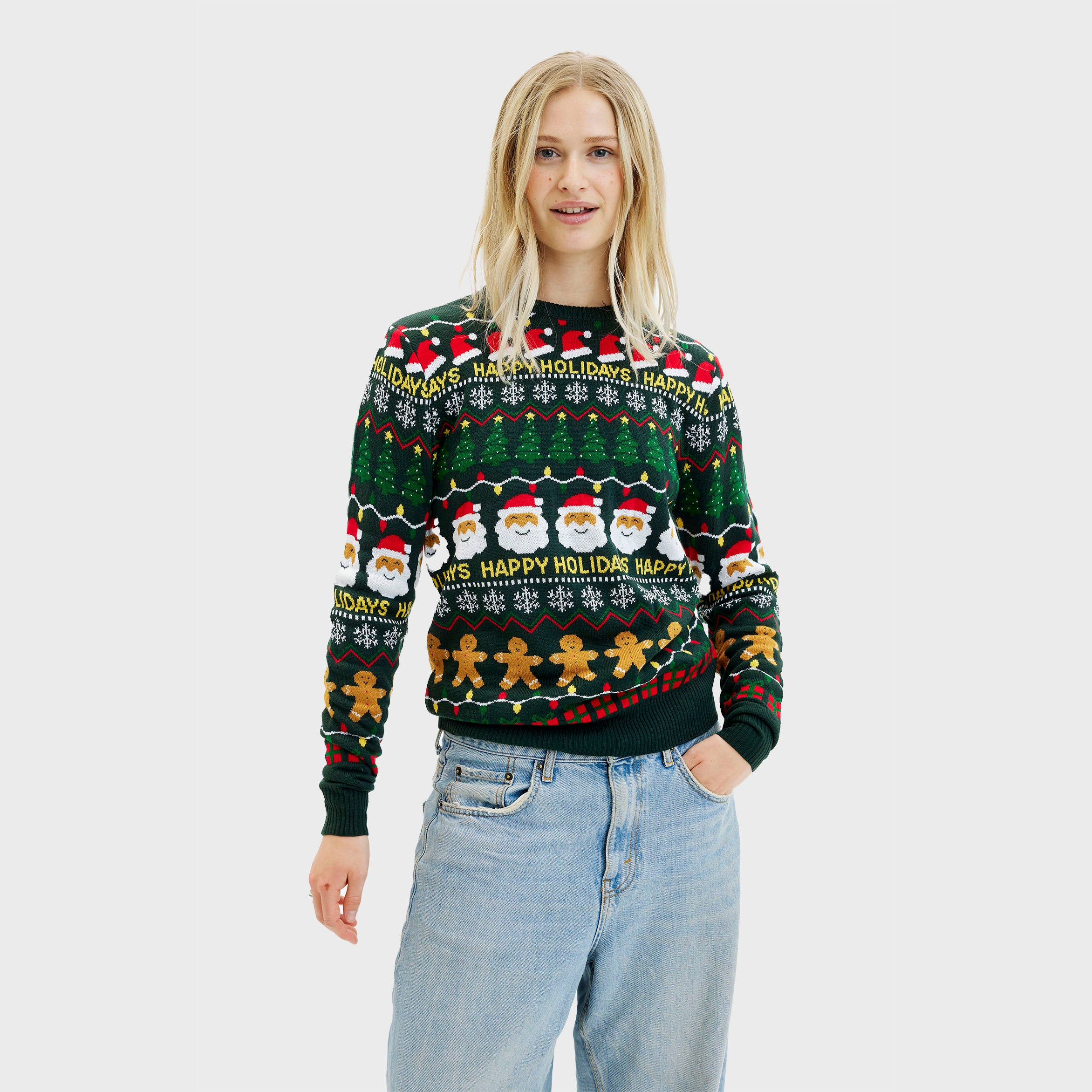 Christmas Sweater with a Vibe - Dame