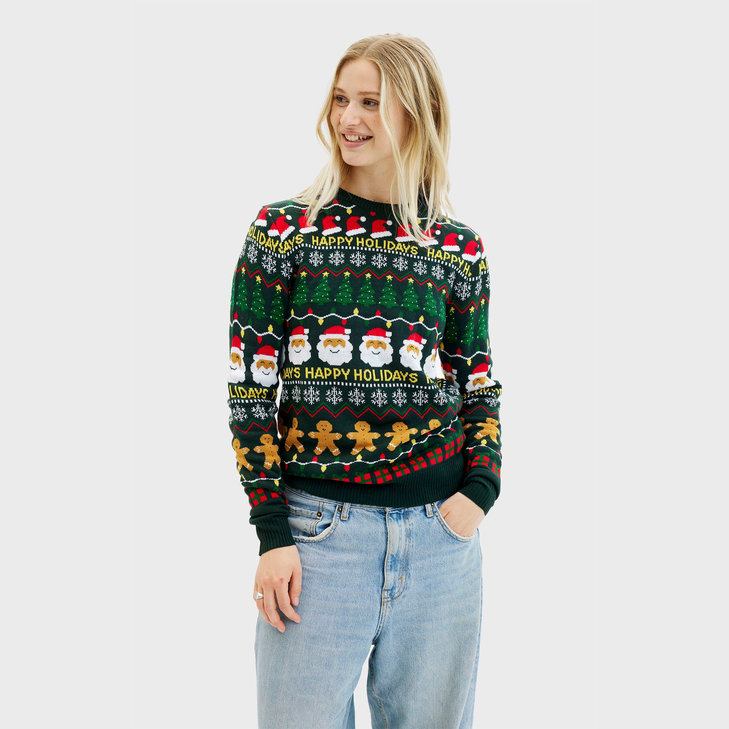 Christmas Sweater with a Vibe - Dame