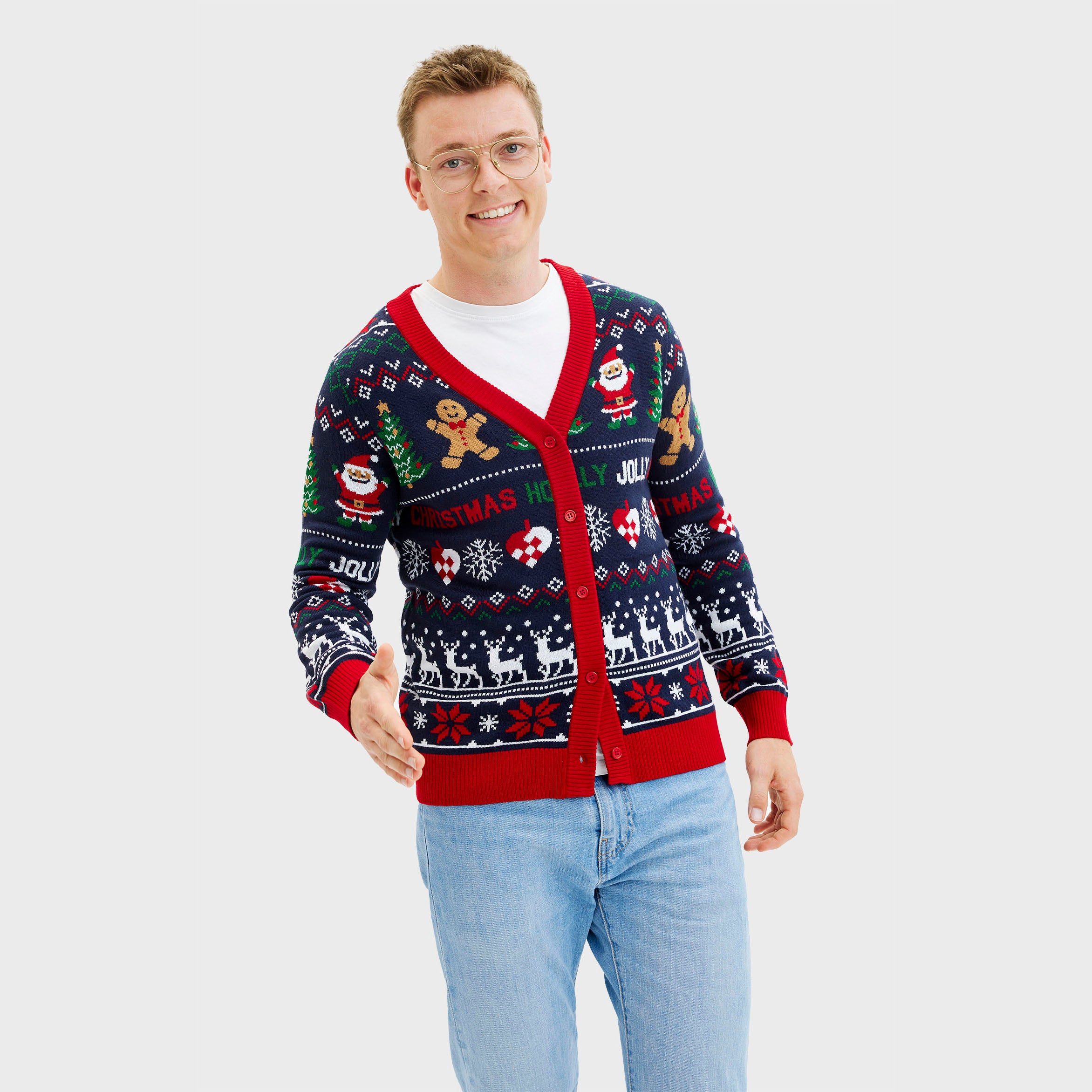 The Jolly Cardigan - Herre