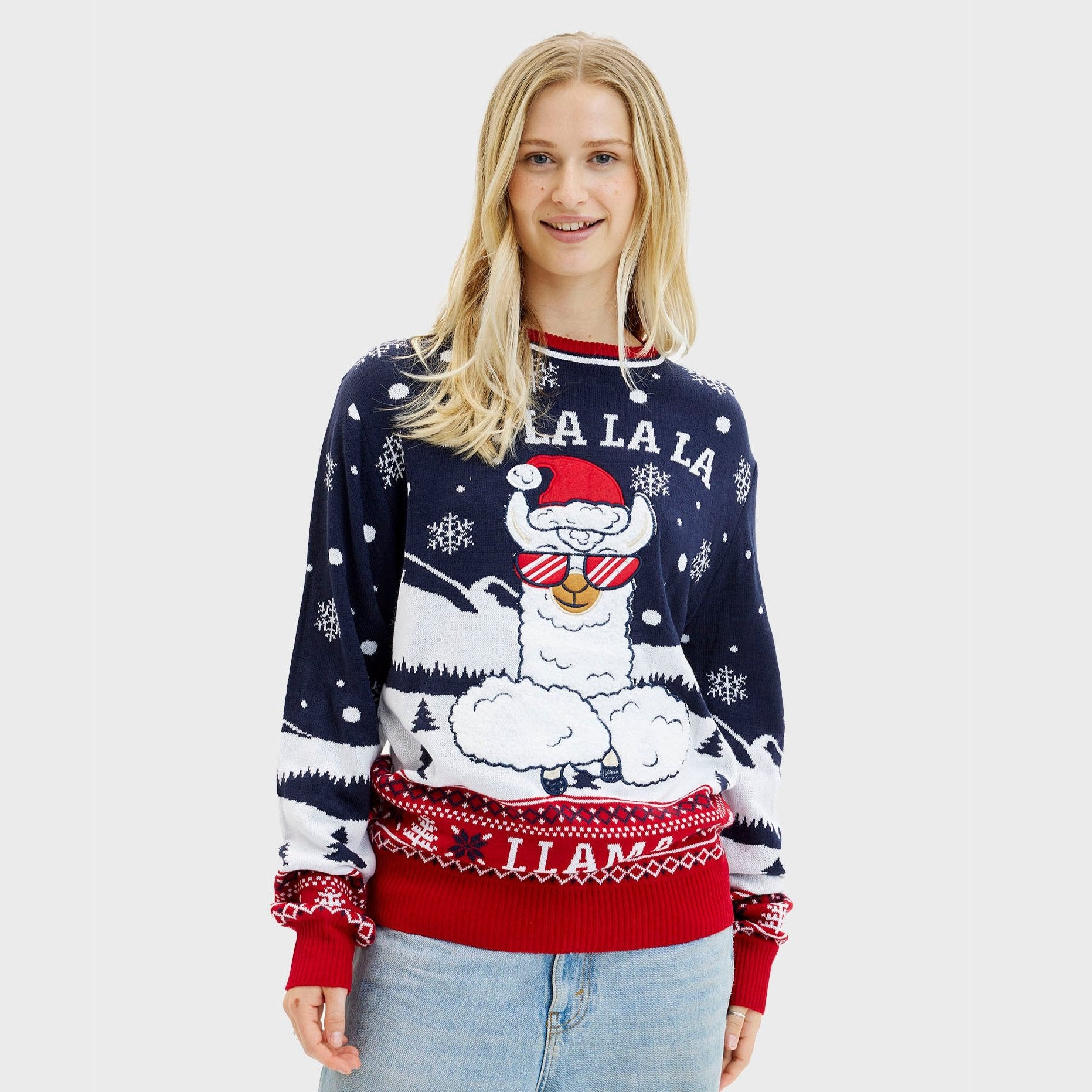 Fa La La La Llama Sweater - Dame