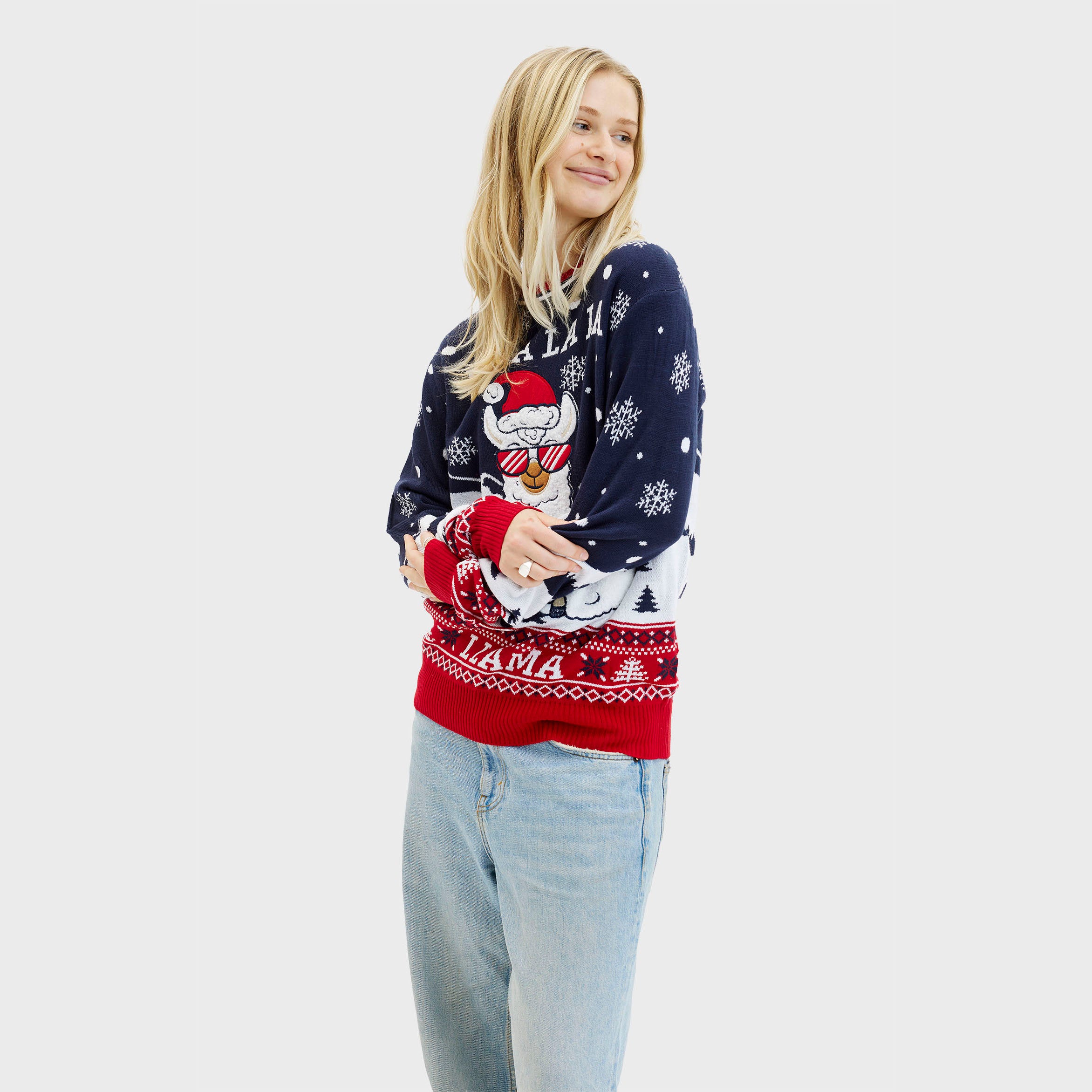 Fa La La La Llama Sweater - Dame