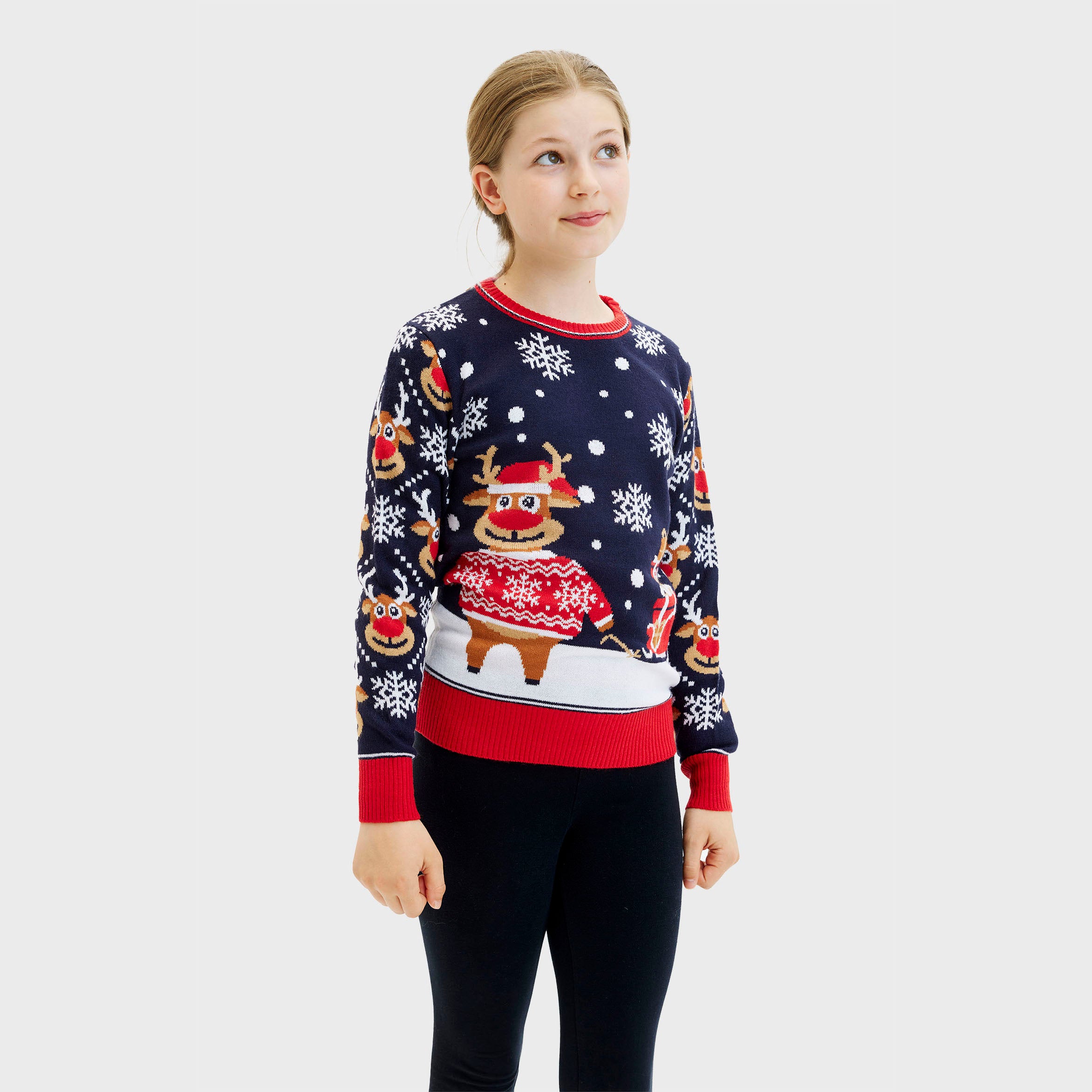 The Bringing Christmas Gifts Sweater - Børn