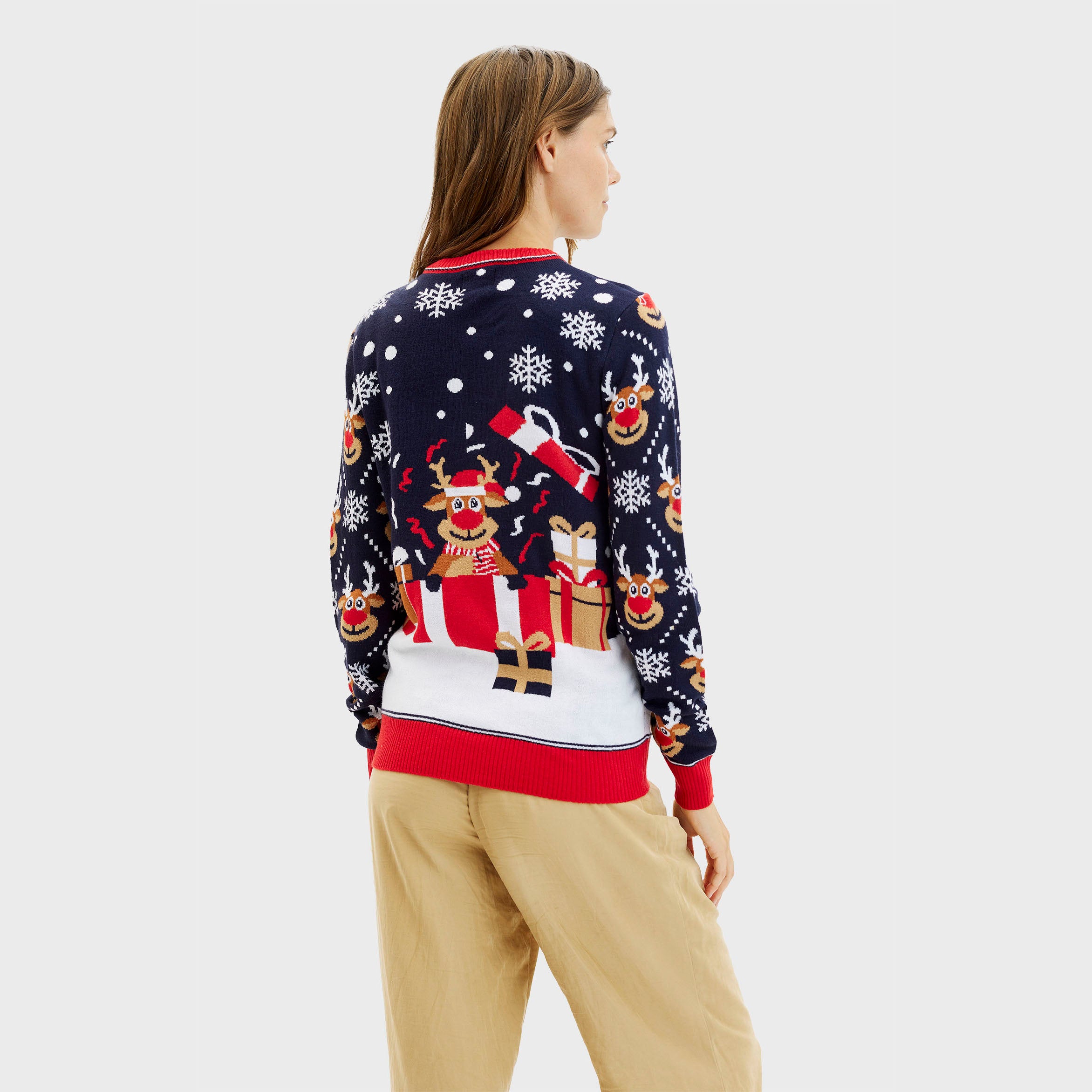 The Bringing Christmas Gifts Sweater - Dame