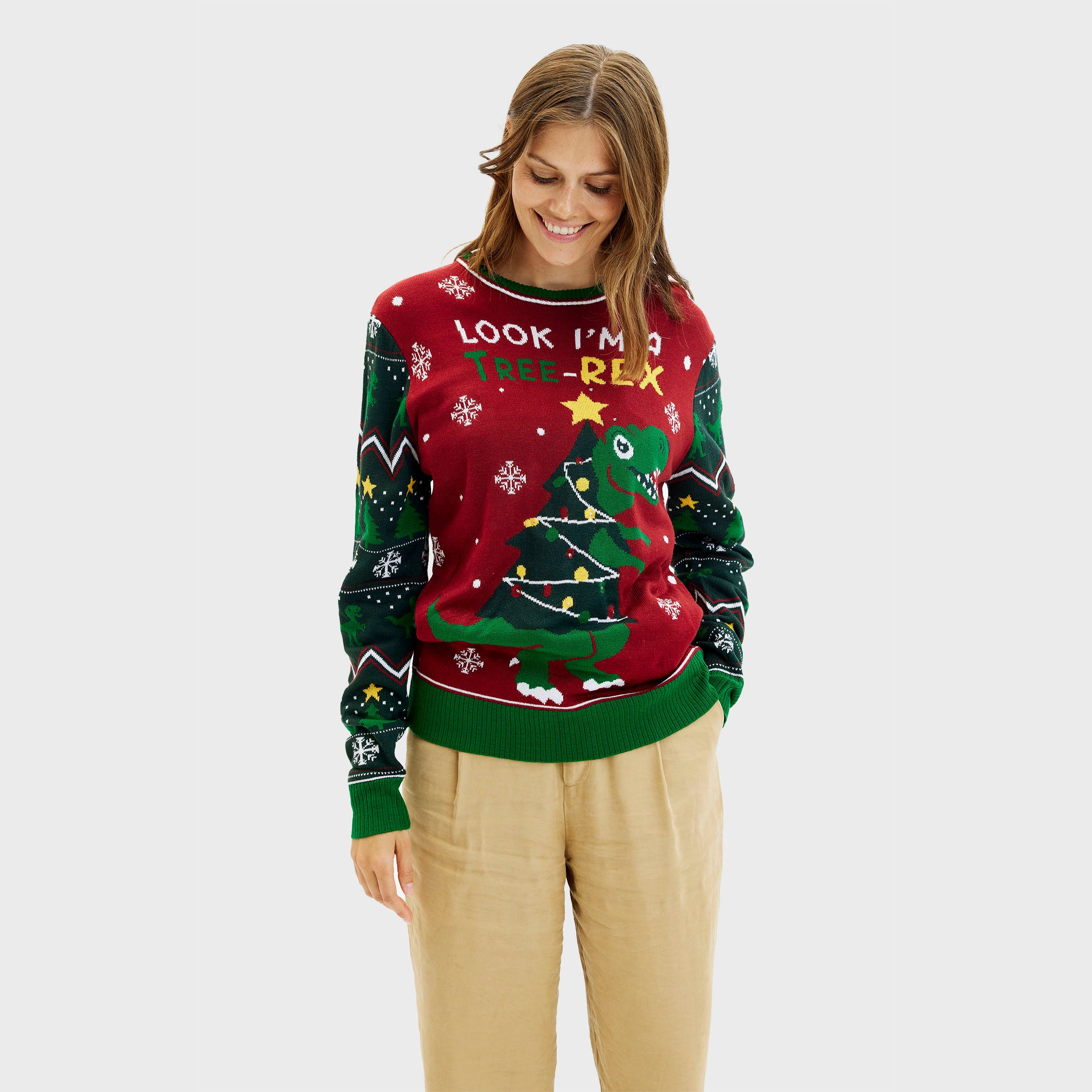 The Tree-REX Sweater - Dame