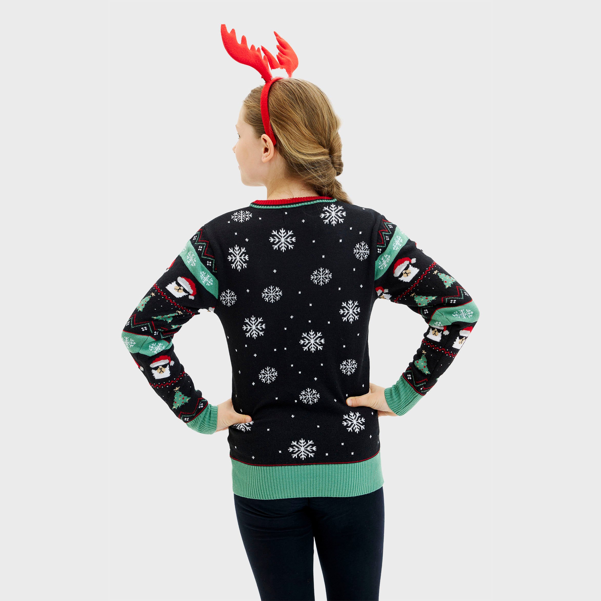 Get Lit Llama Christmas Sweater - Barn