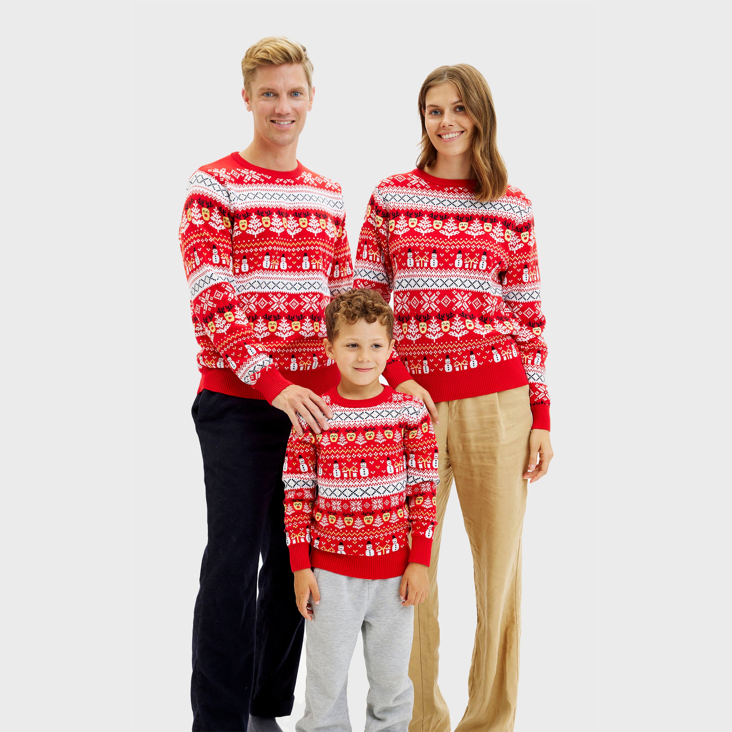 The Reinstyle Sweater Rød - Herre.