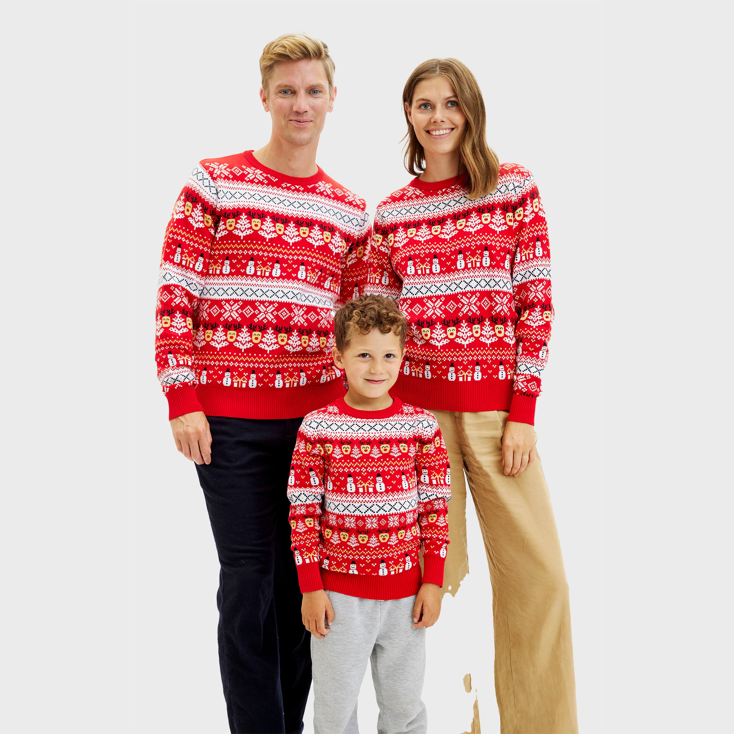 The Reinstyle Sweater Red - Børn.