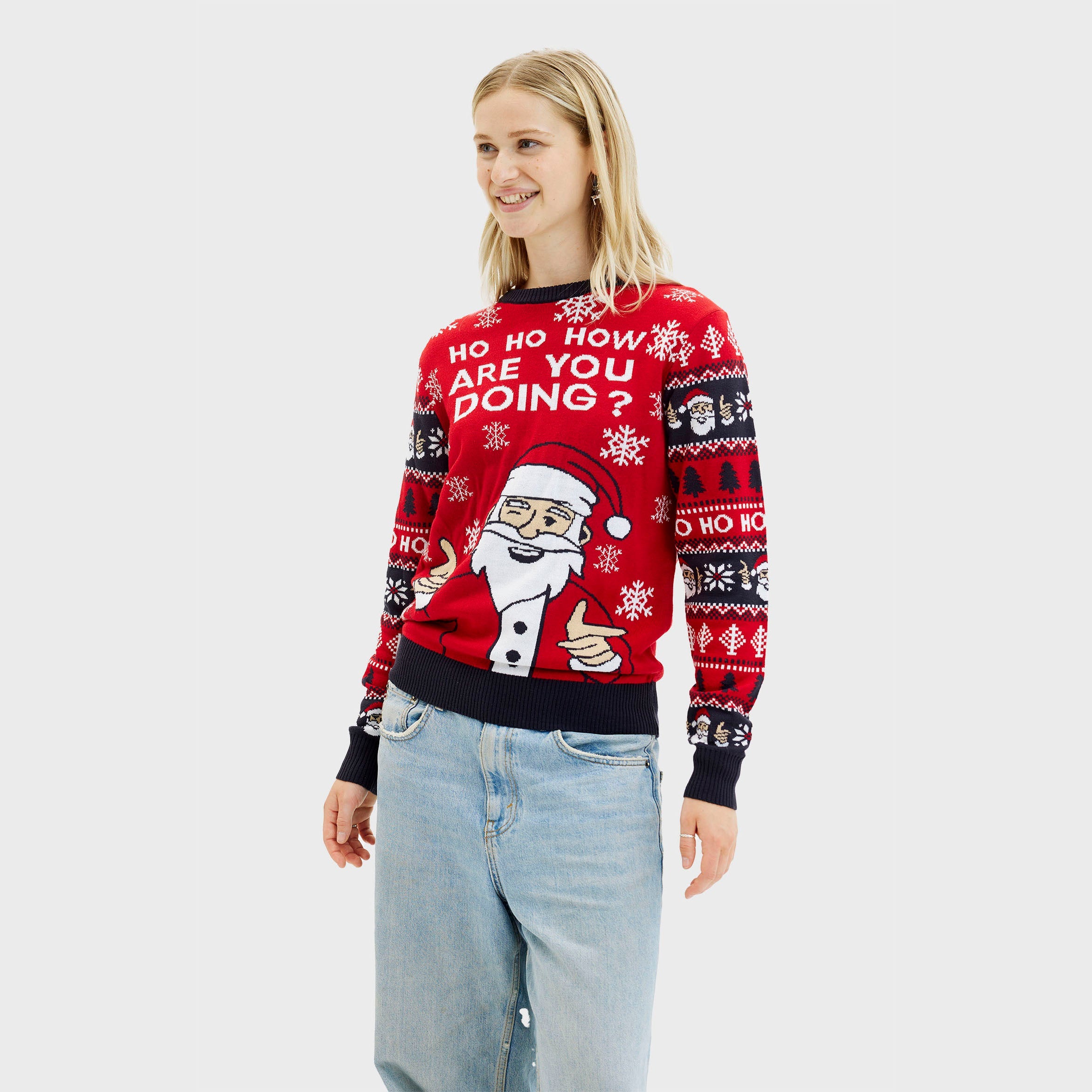 Ho ho how you doin' julesweater - Dame