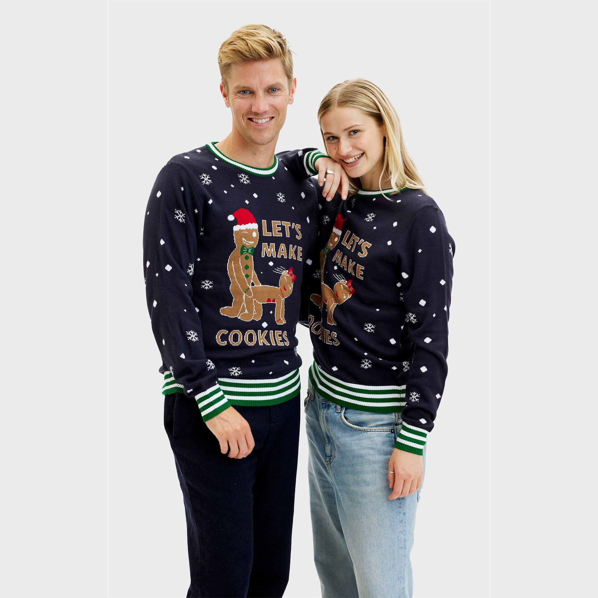 Julekage julesweateren - Dame