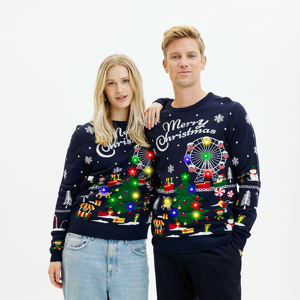 Julemarkedets julesweater - Dame