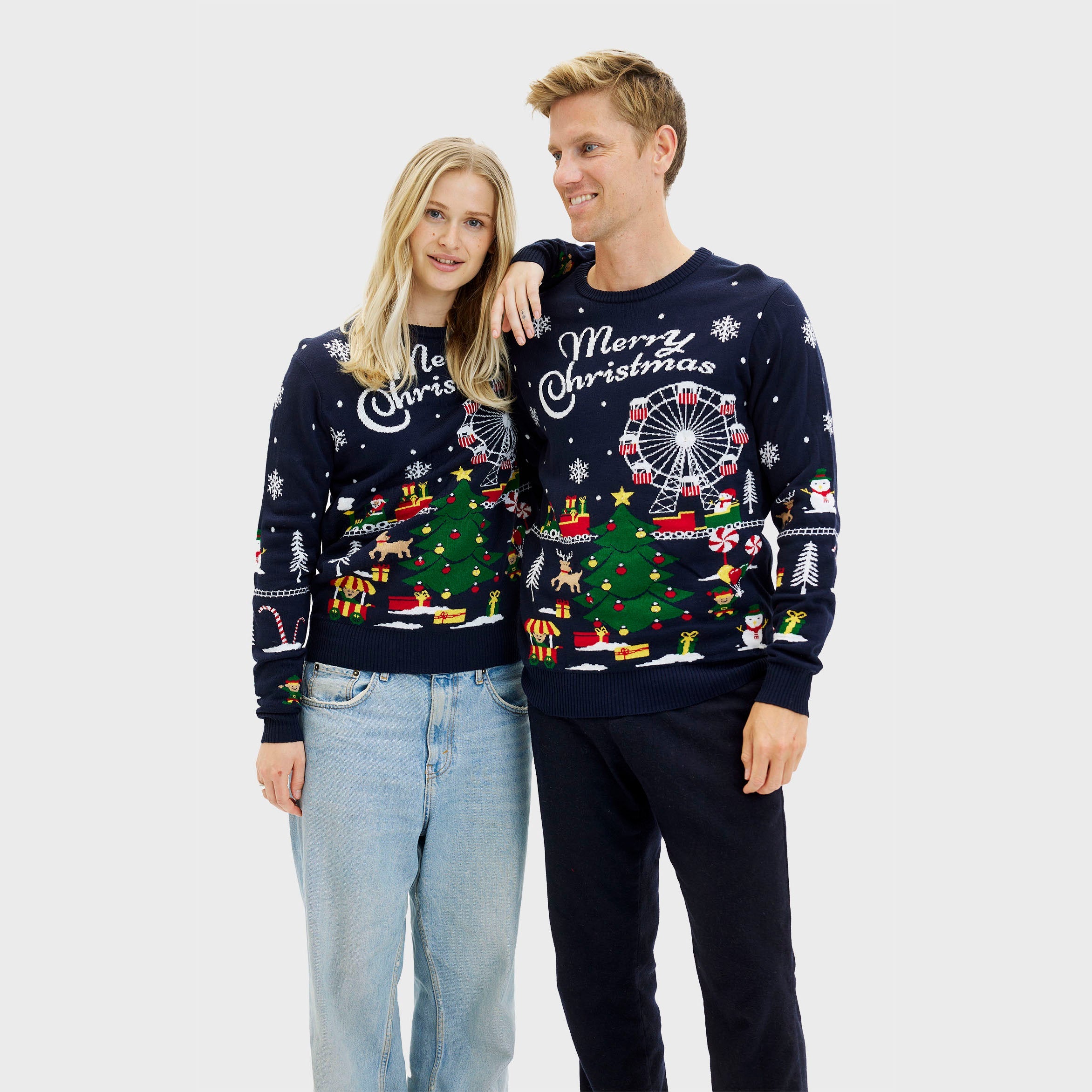 Julemarkedets julesweater - Dame