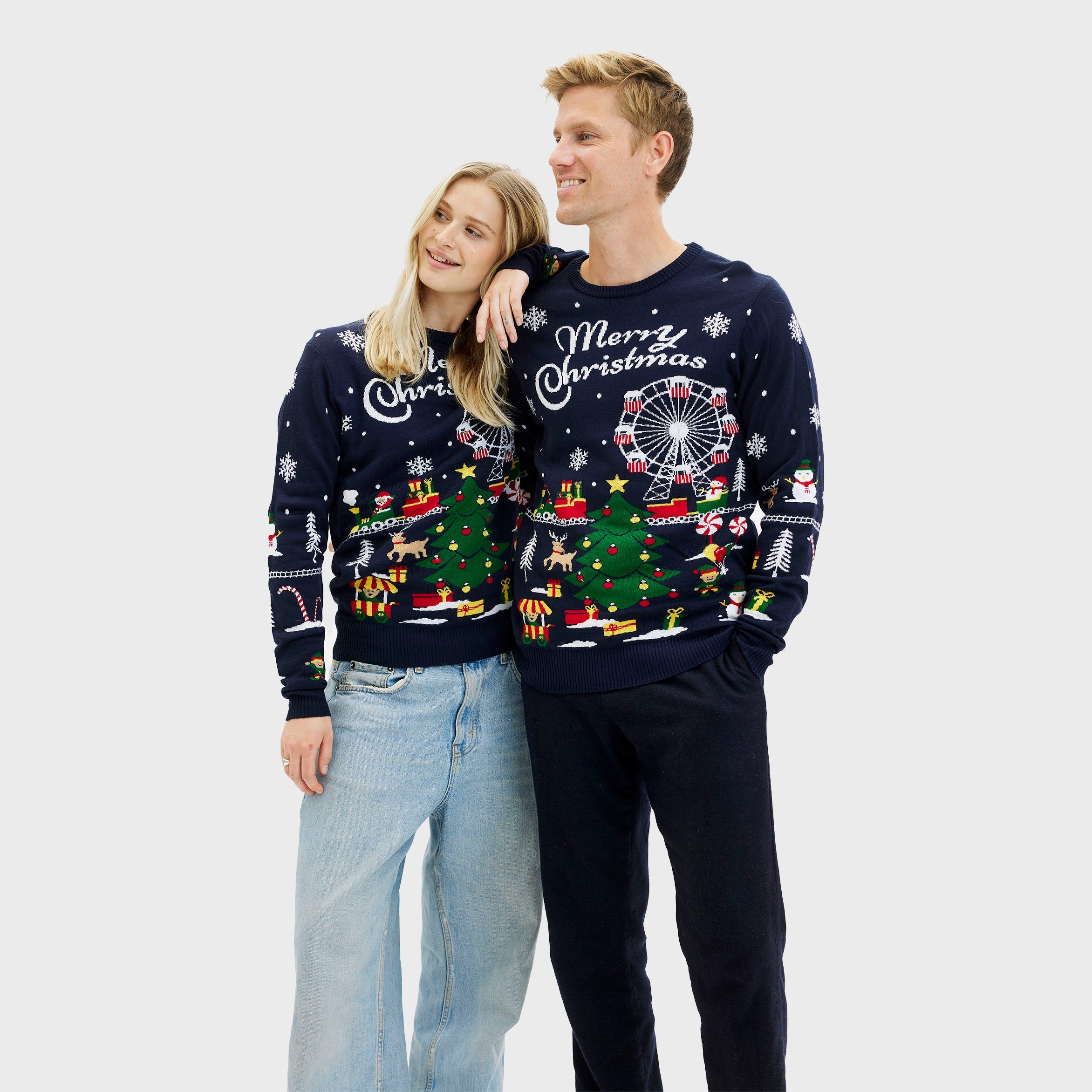 Julemarkedets julesweater - Dame