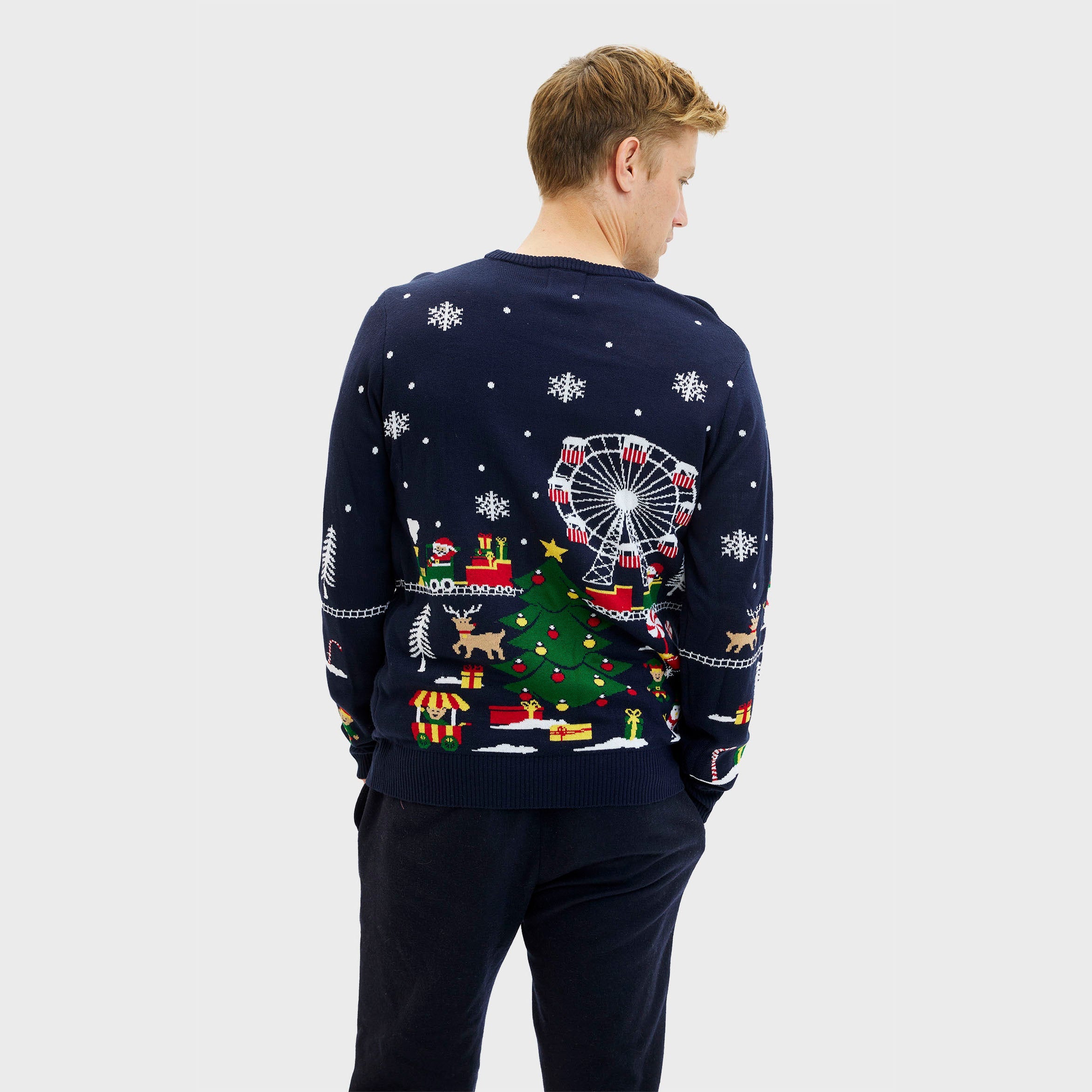 Julemarkedets julesweater - Herre