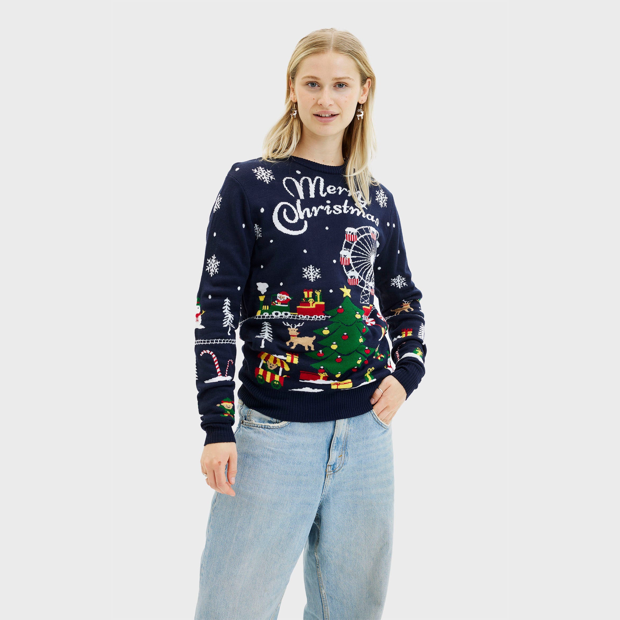Julemarkedets julesweater - Dame
