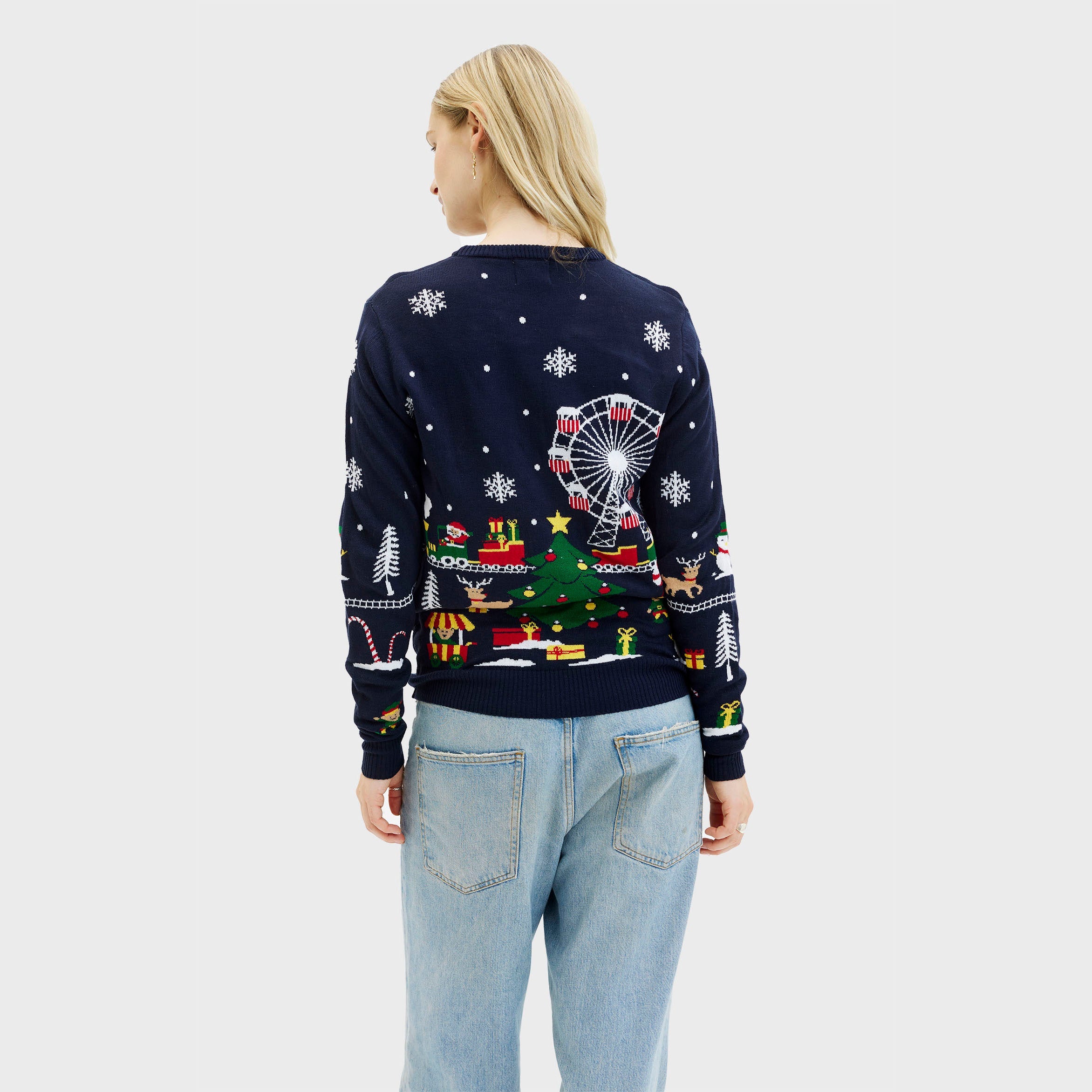 Julemarkedets julesweater - Dame