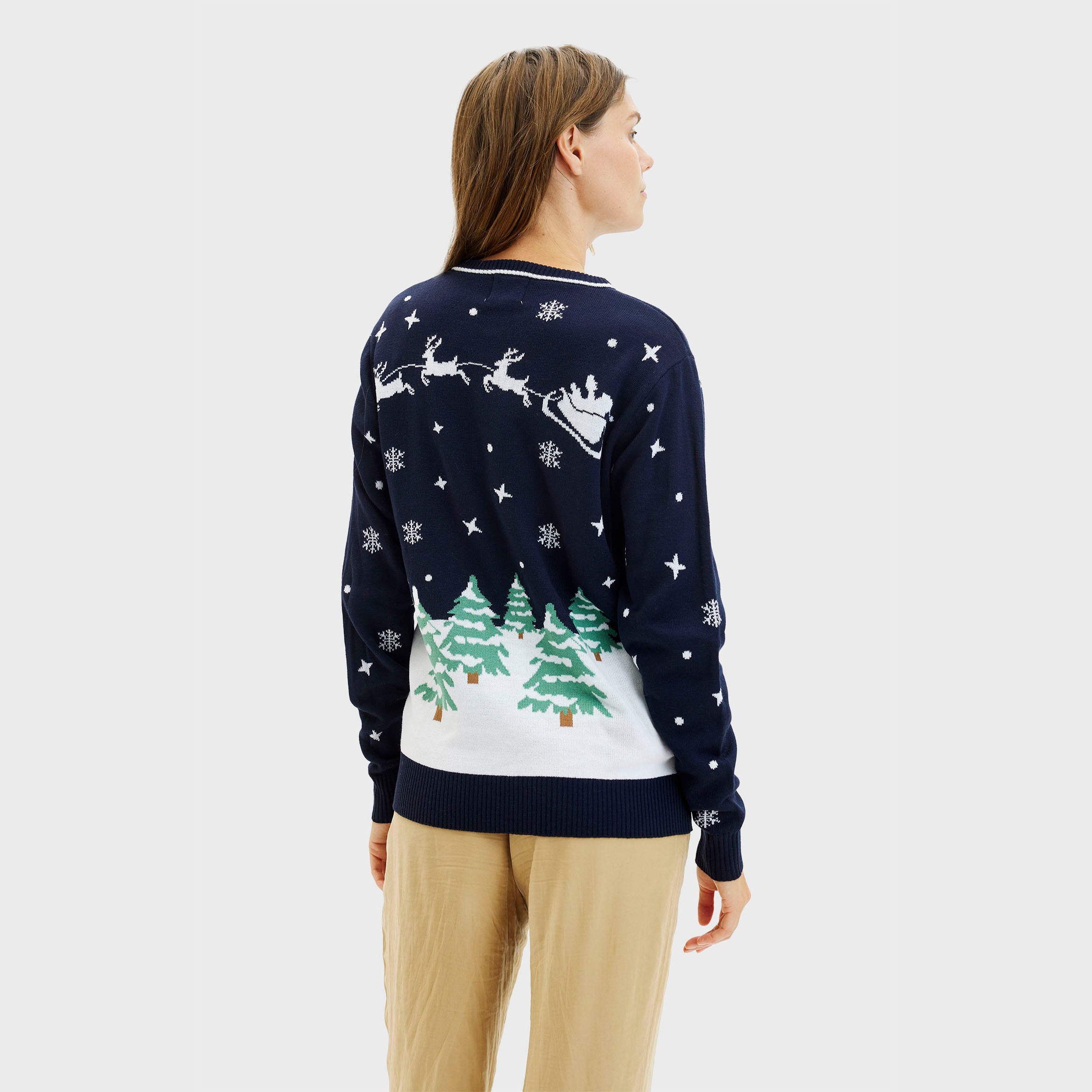 Den idylliske julesweater - Dame