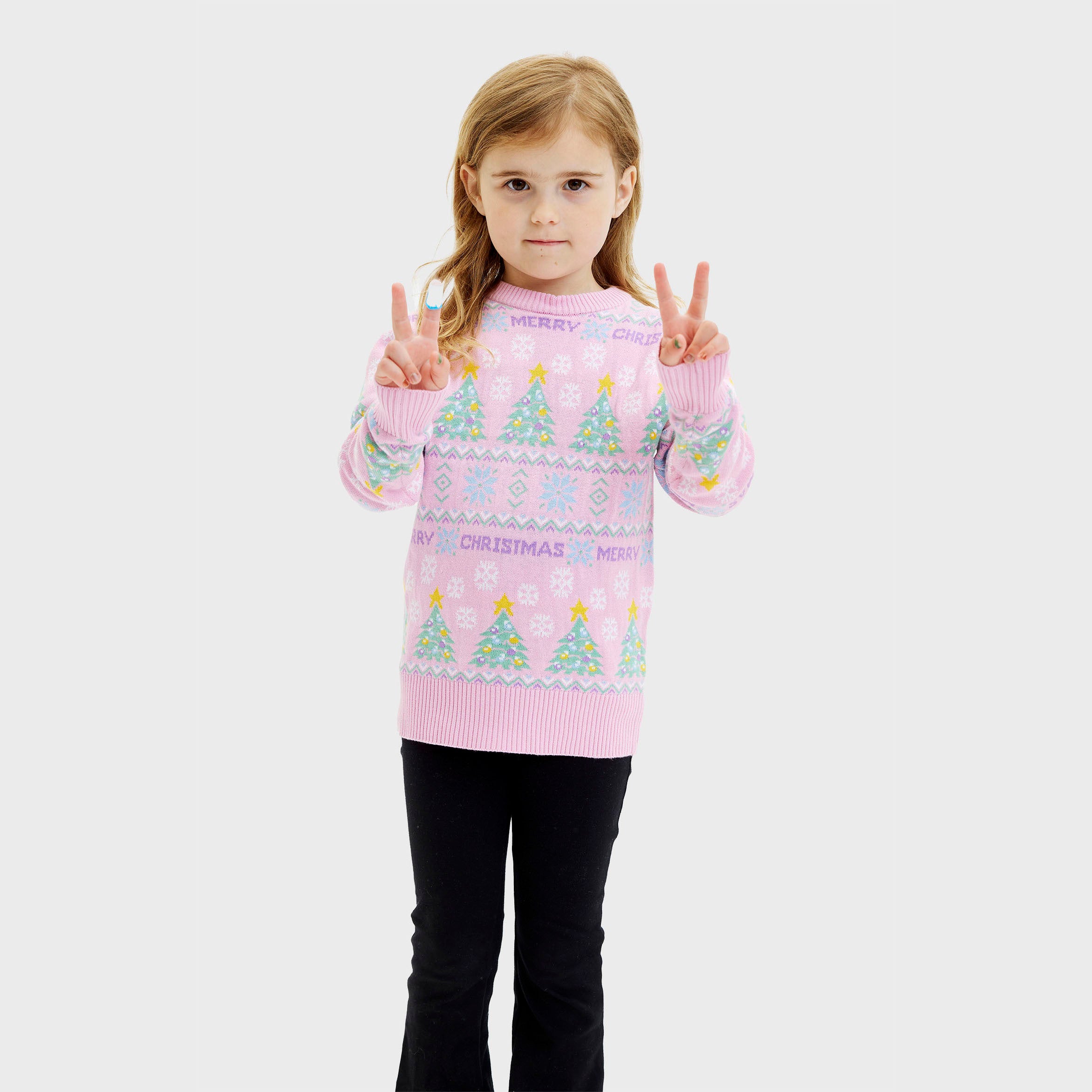 Den pinke julesweater - Barn.