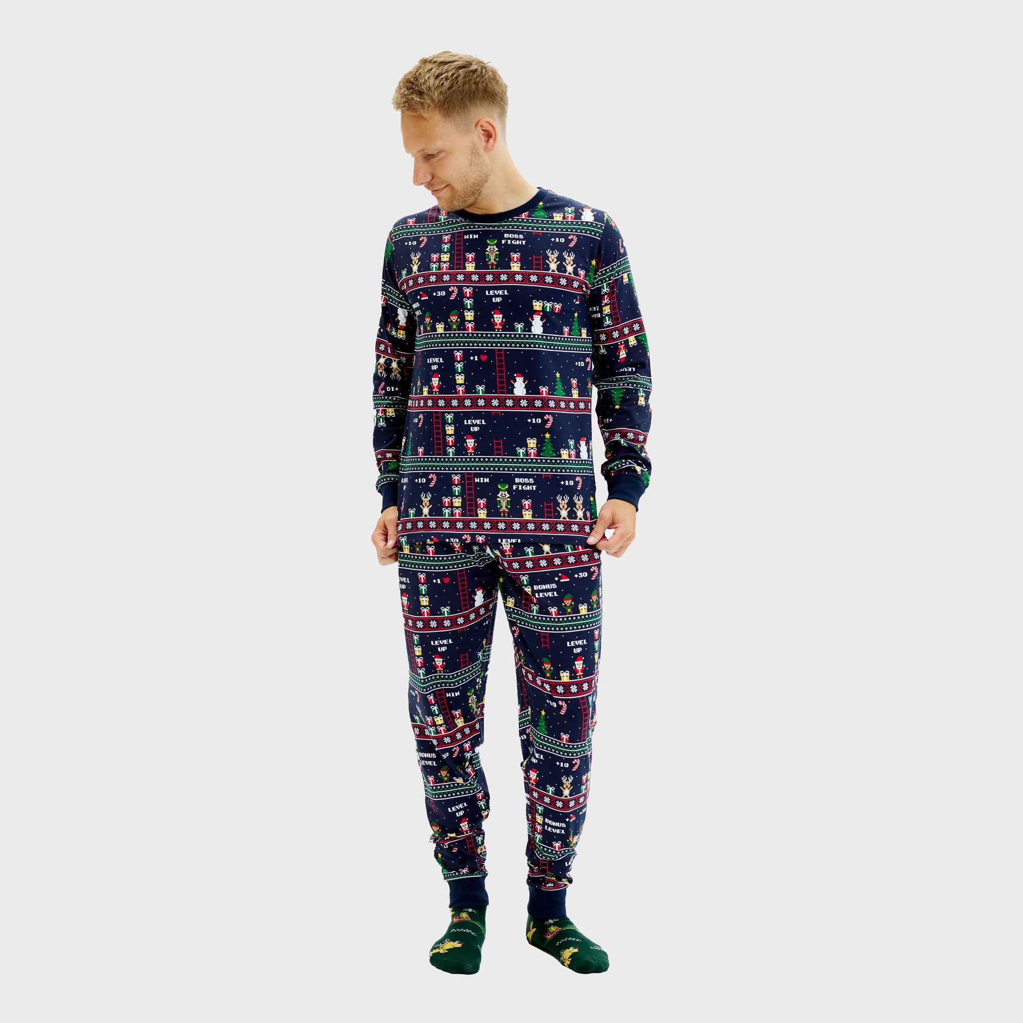 Vintage gamer julepyjamas - Men.