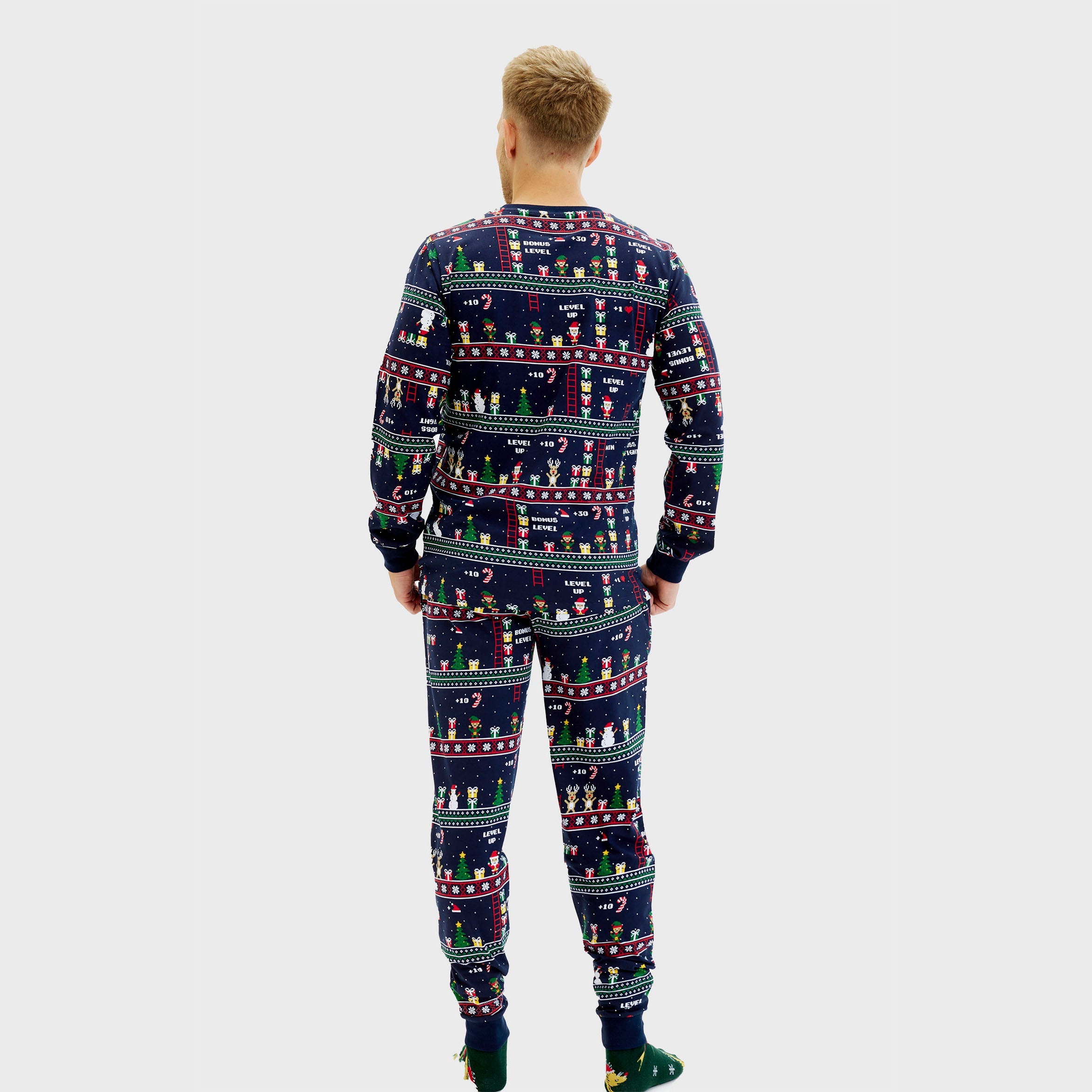 Vintage gamer julepyjamas - Men.