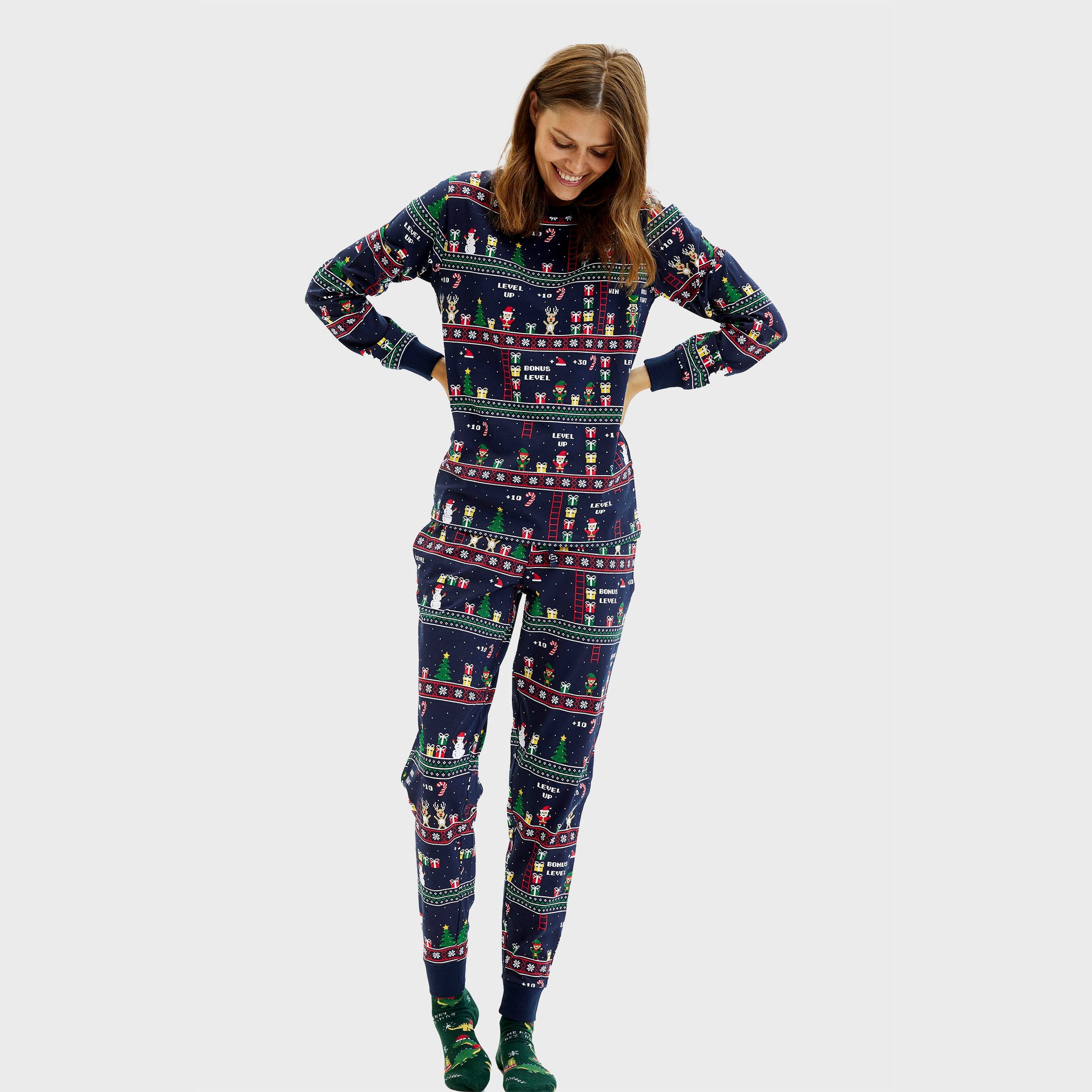 Vintage gamer pyjamas - Dame.