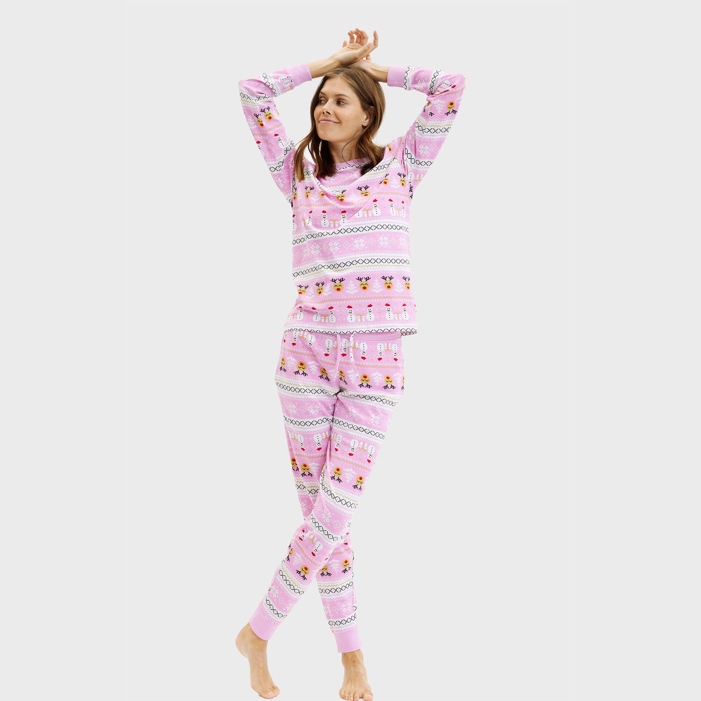 Ultimative julepyjamas pink - Dame.