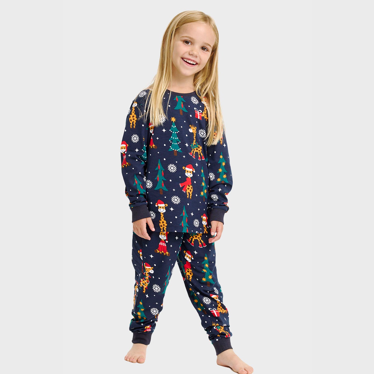 Giraffens julepyjamas - Barn.