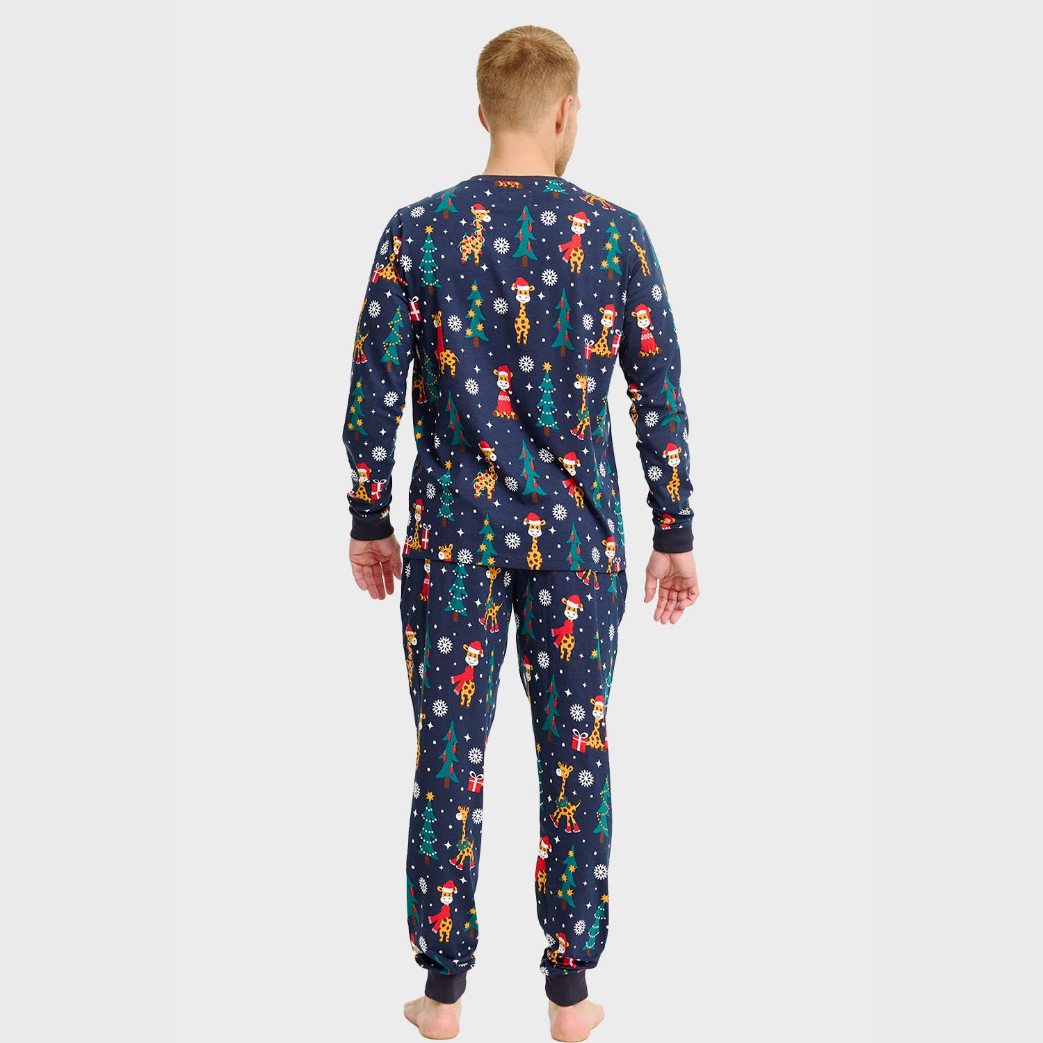 Giraffens julepyjamas - Herre.