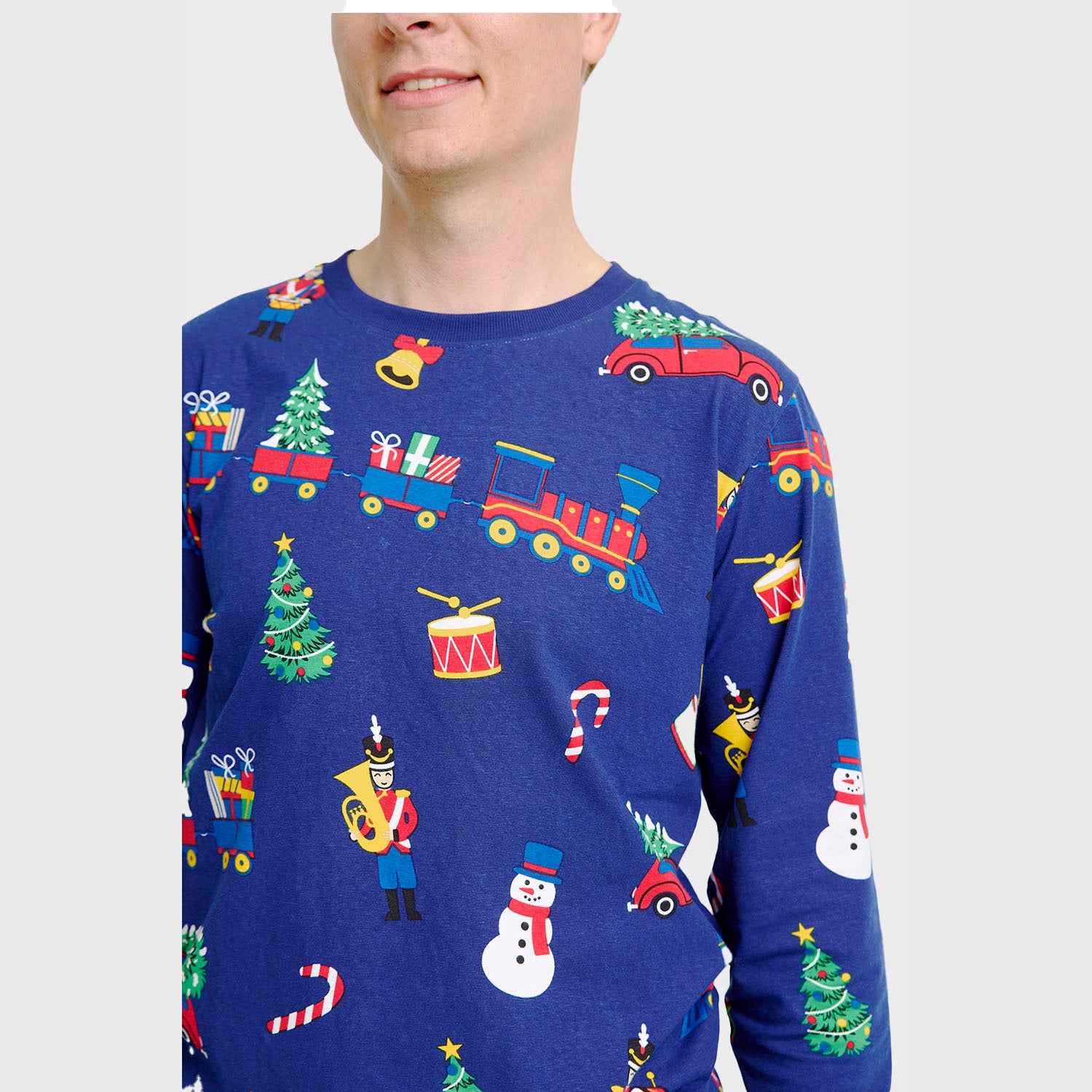 Christmas toys julepyjamas - Herre.