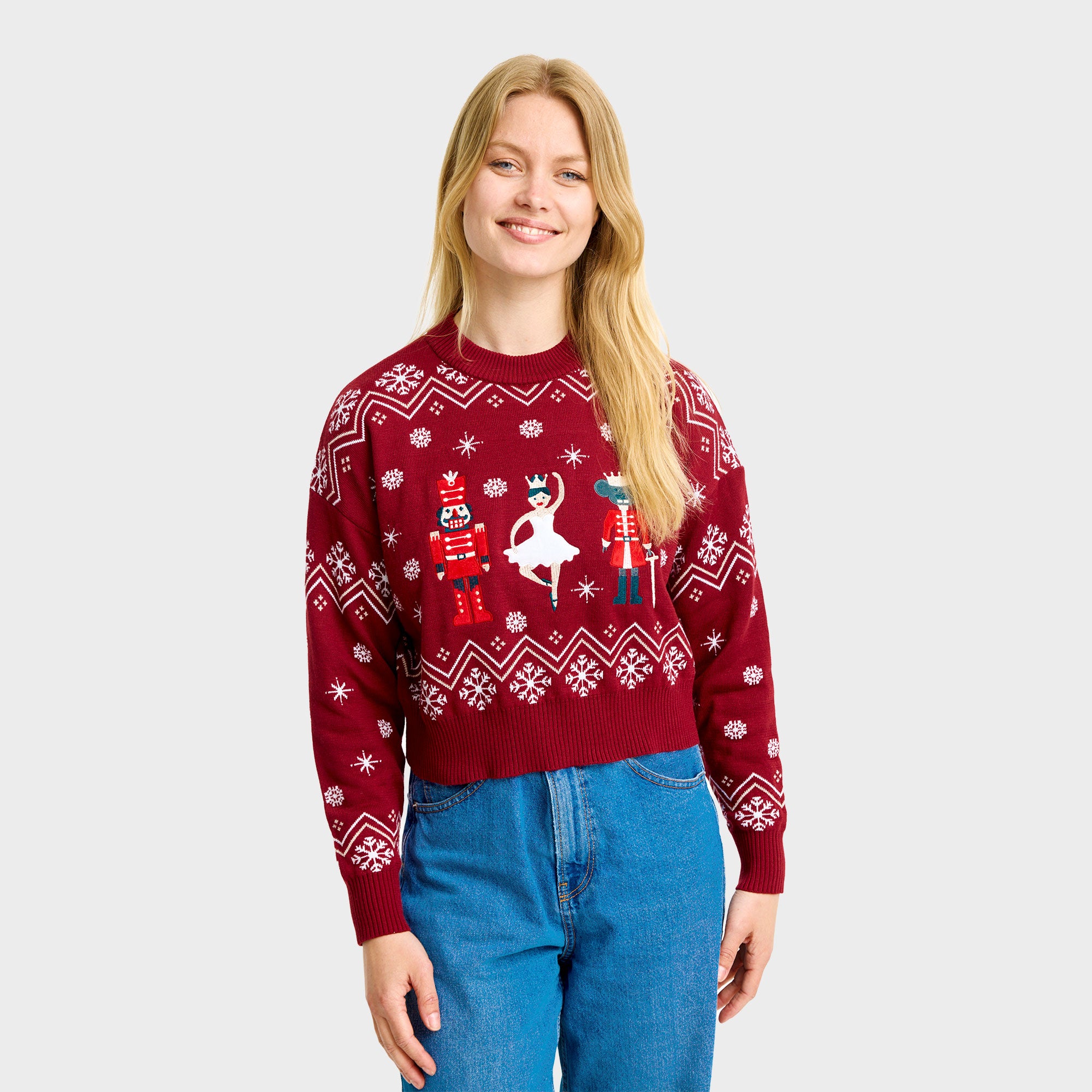 Nutcrackerish julesweater - Dame