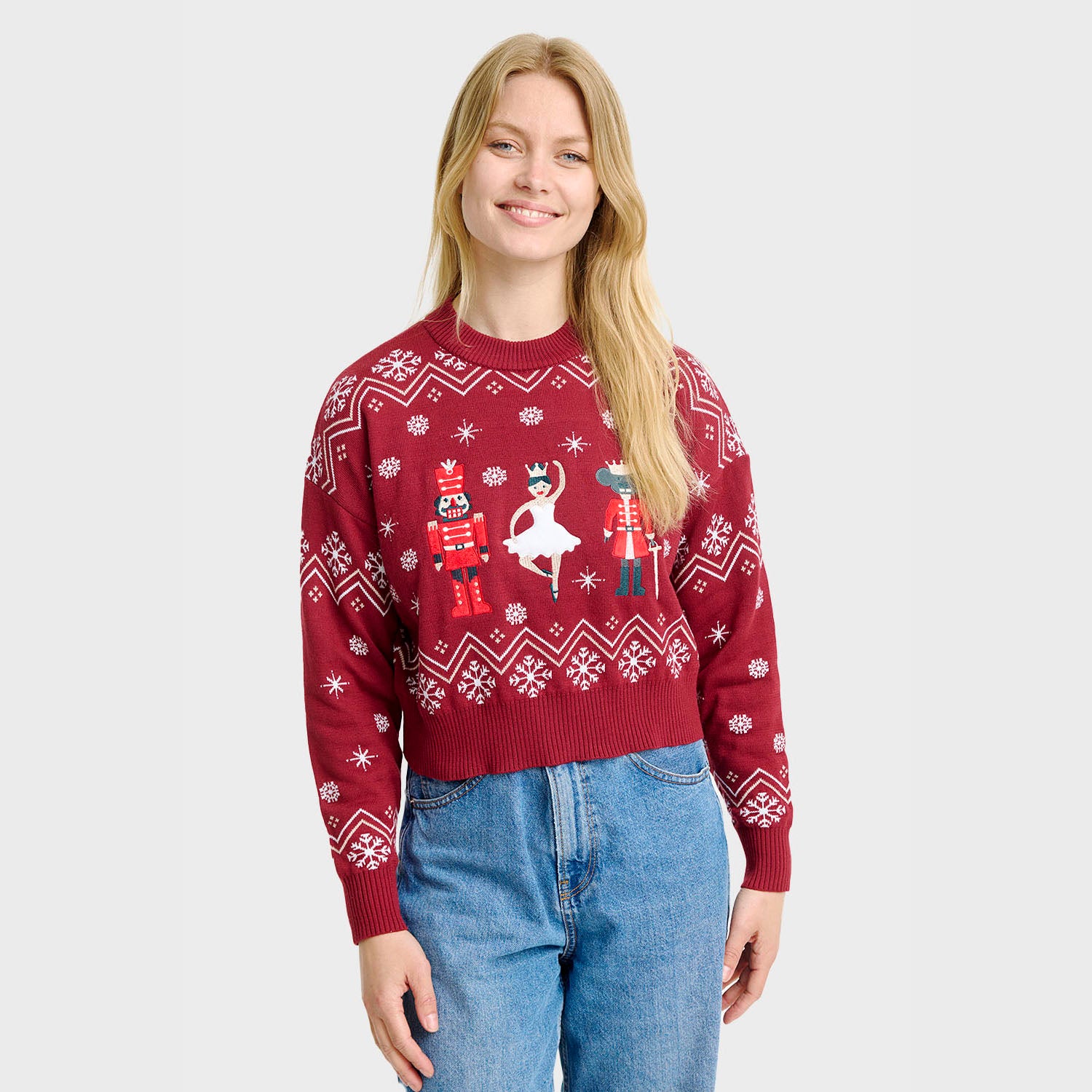 Nutcrackerish julesweater - Dame