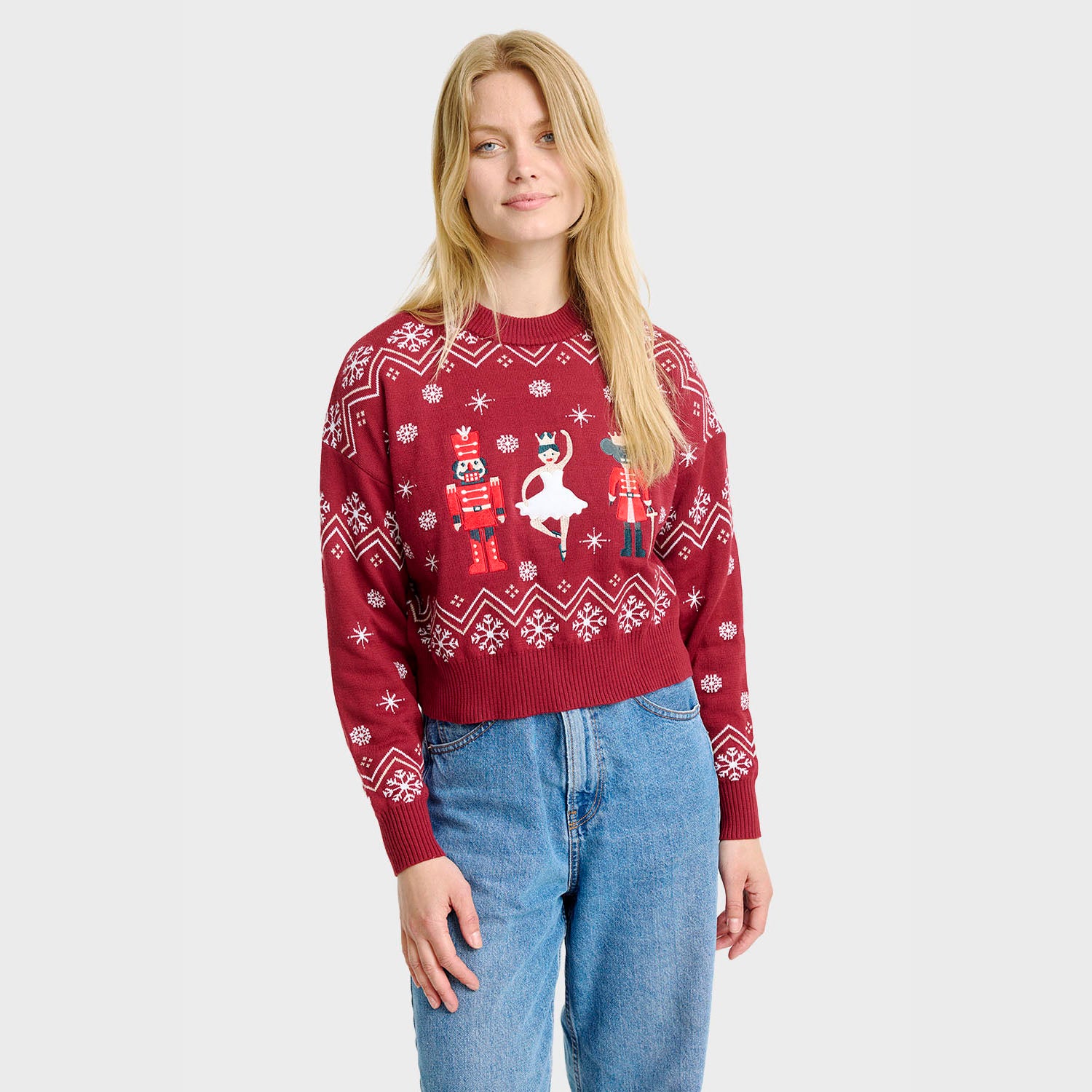 Nutcrackerish julesweater - Dame