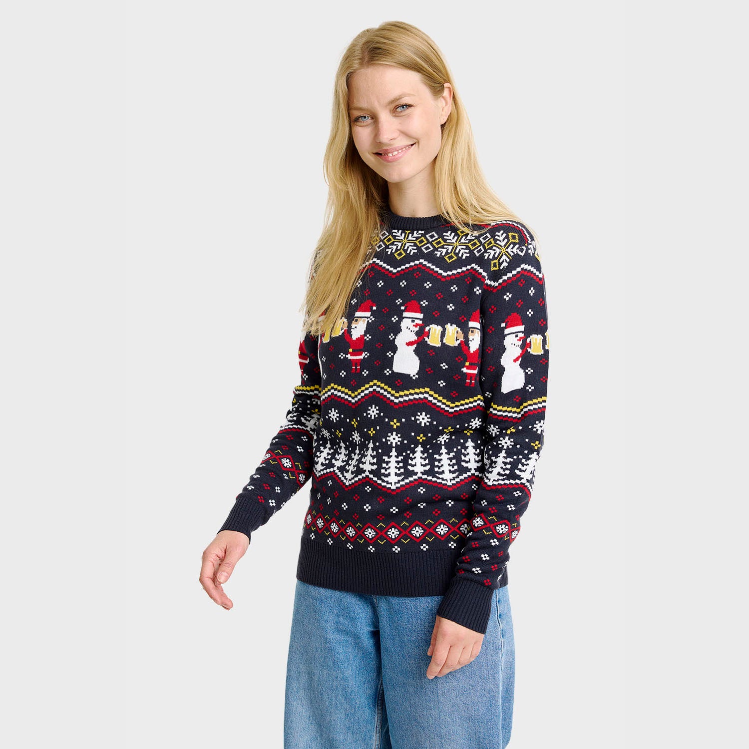 Cheers santa julesweater - Dame