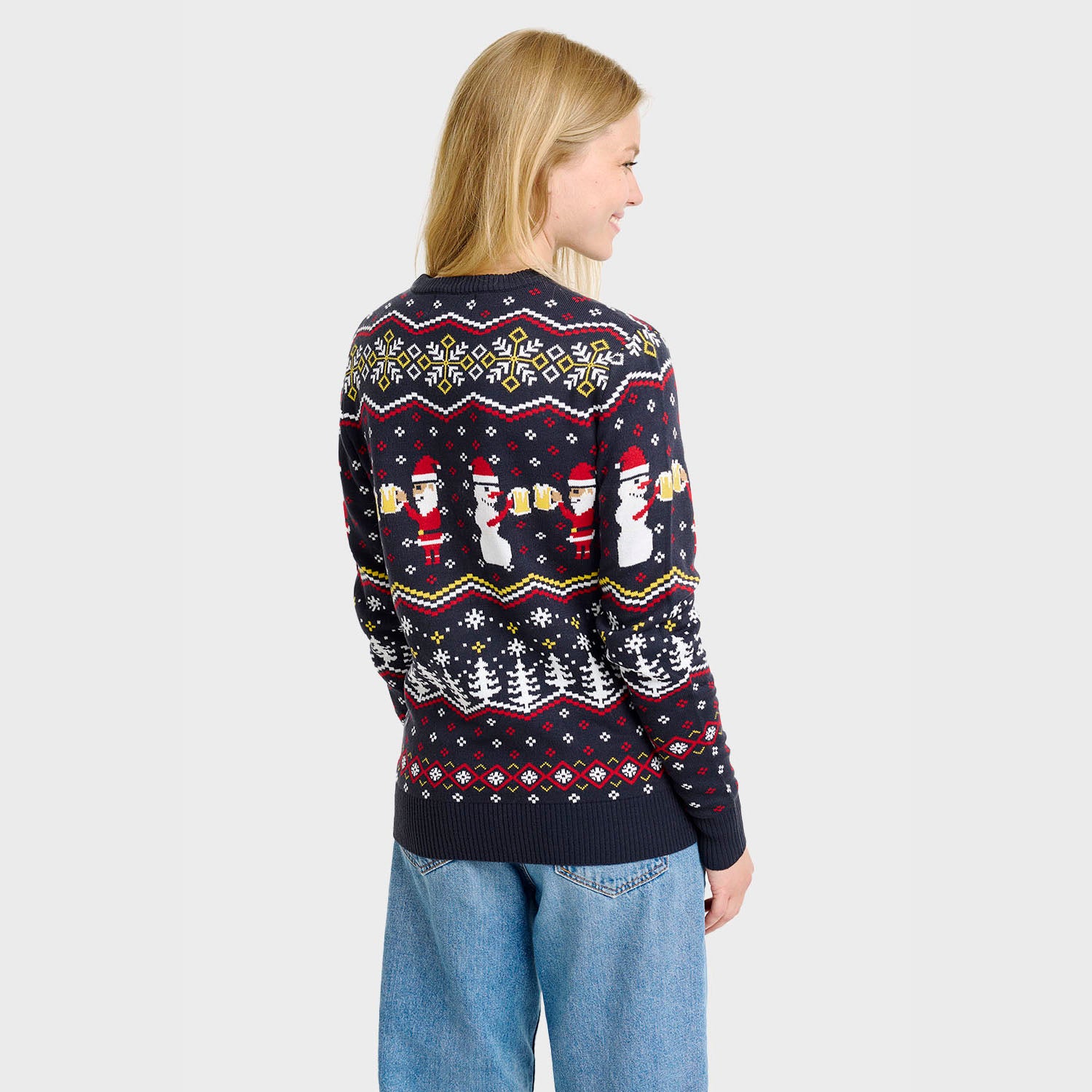 Cheers santa julesweater - Dame