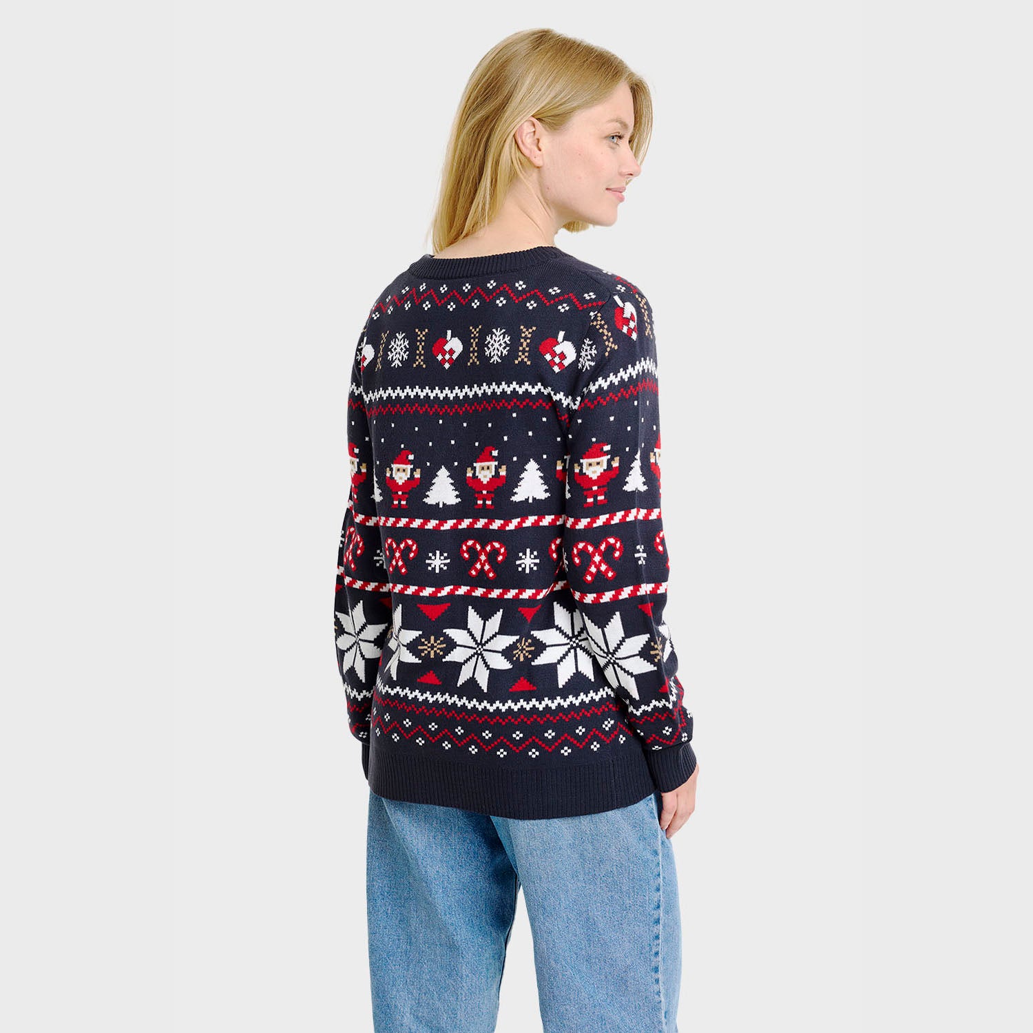 Santa's julecardigan- Dame