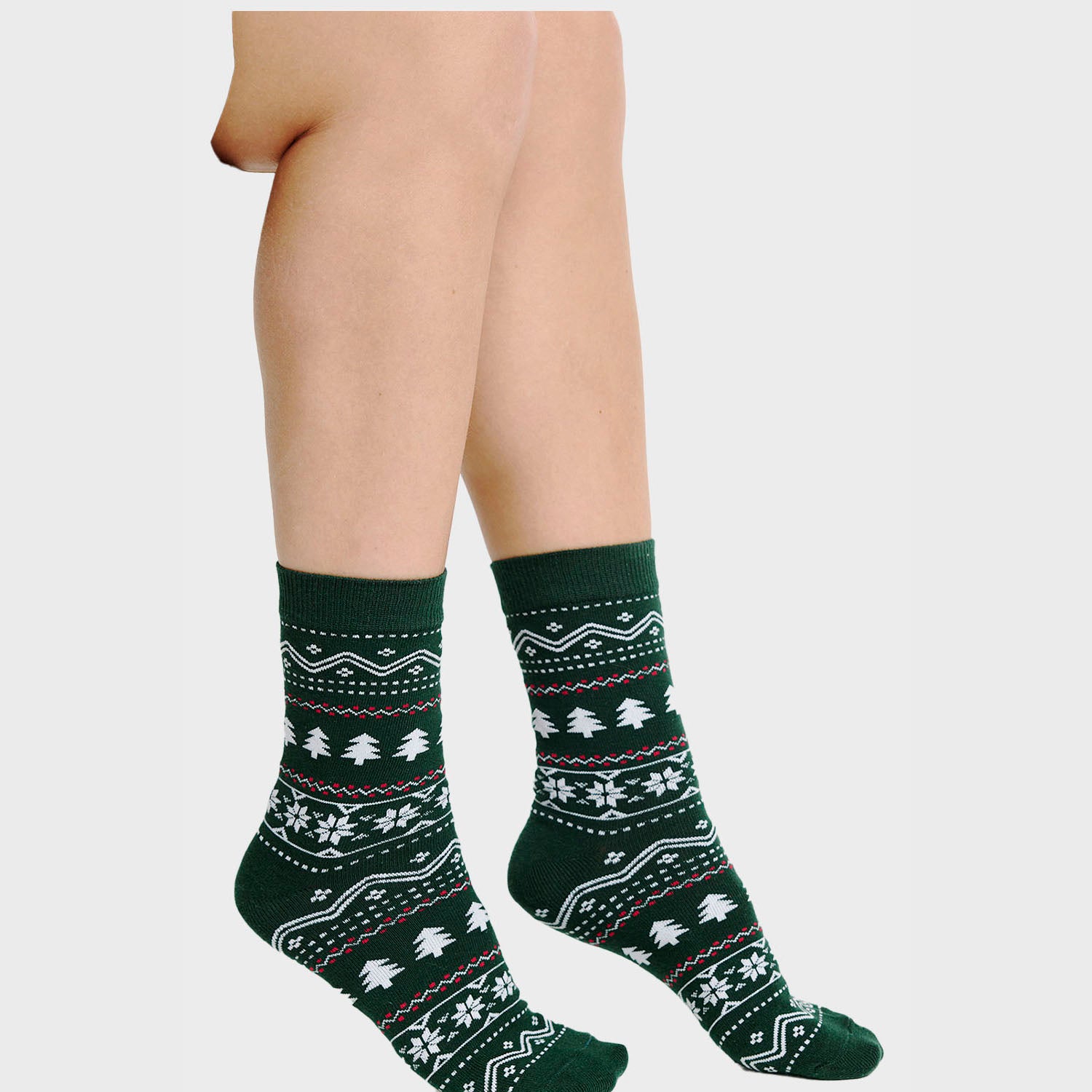 The Green Christmas Socks