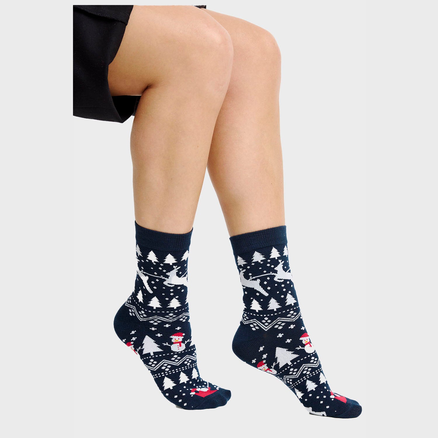 Stilede Julestrømper