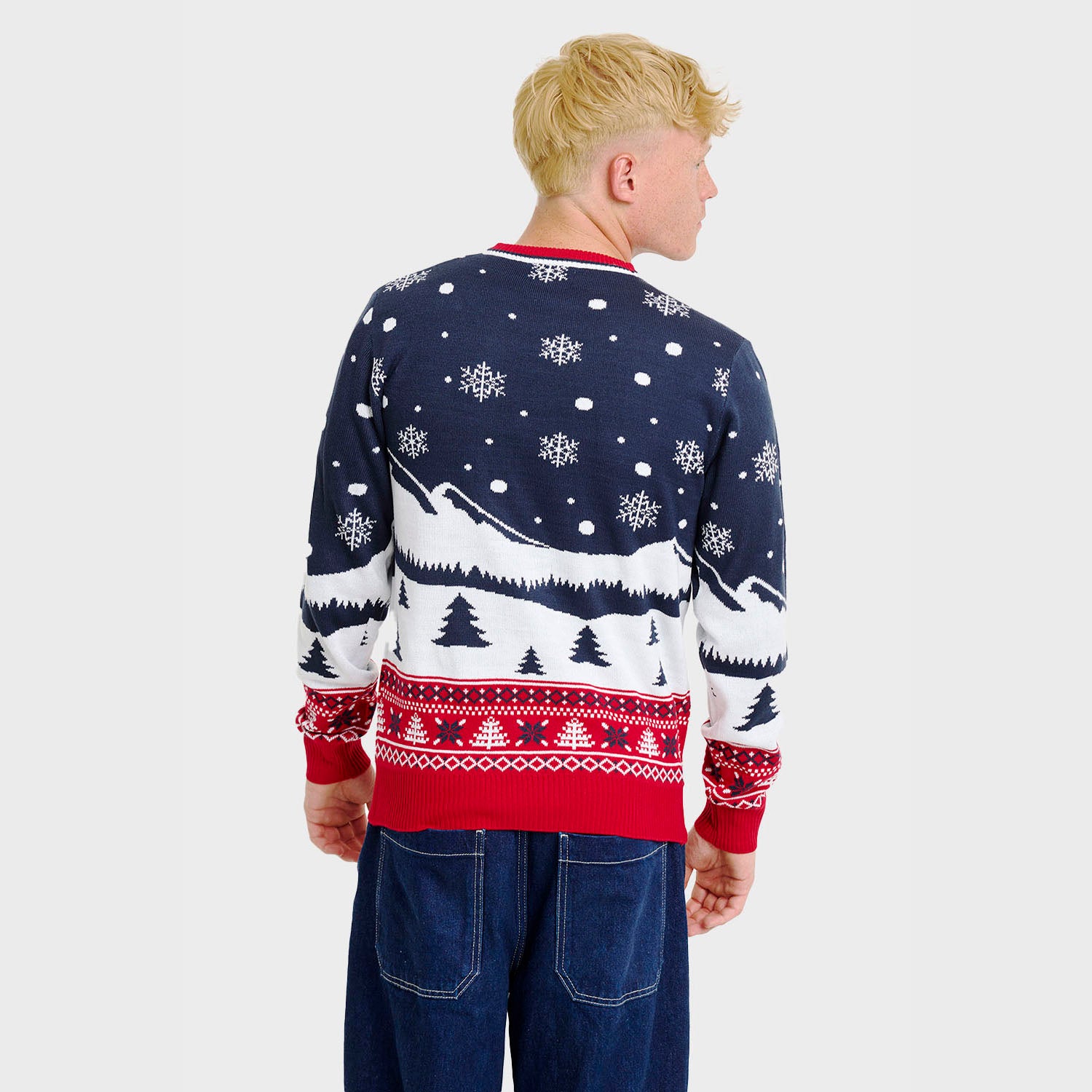 Fa La La La Llama Sweater - Herre