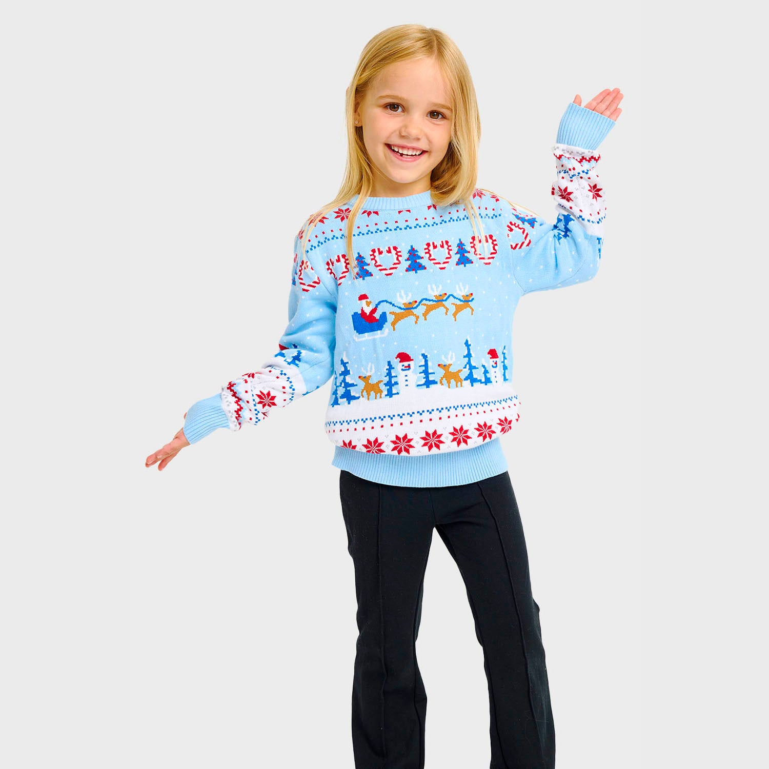 Christmas wonderland julesweater - Barn.