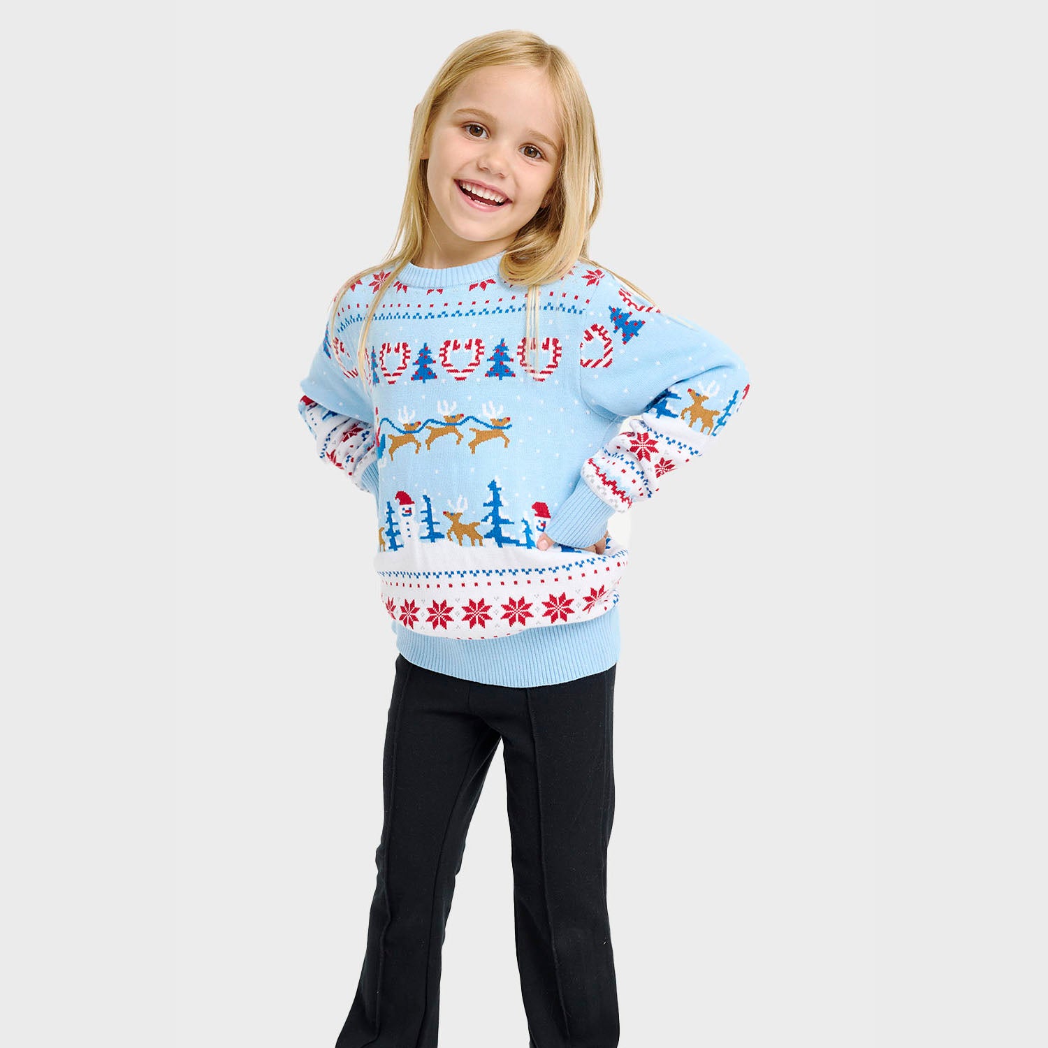 Christmas wonderland julesweater - Barn.