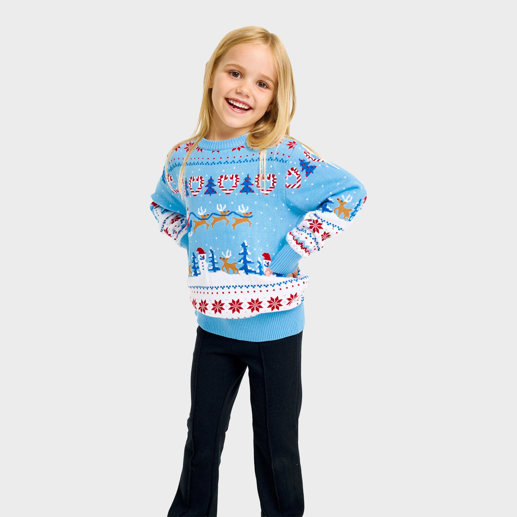 Christmas wonderland julesweater - Barn.